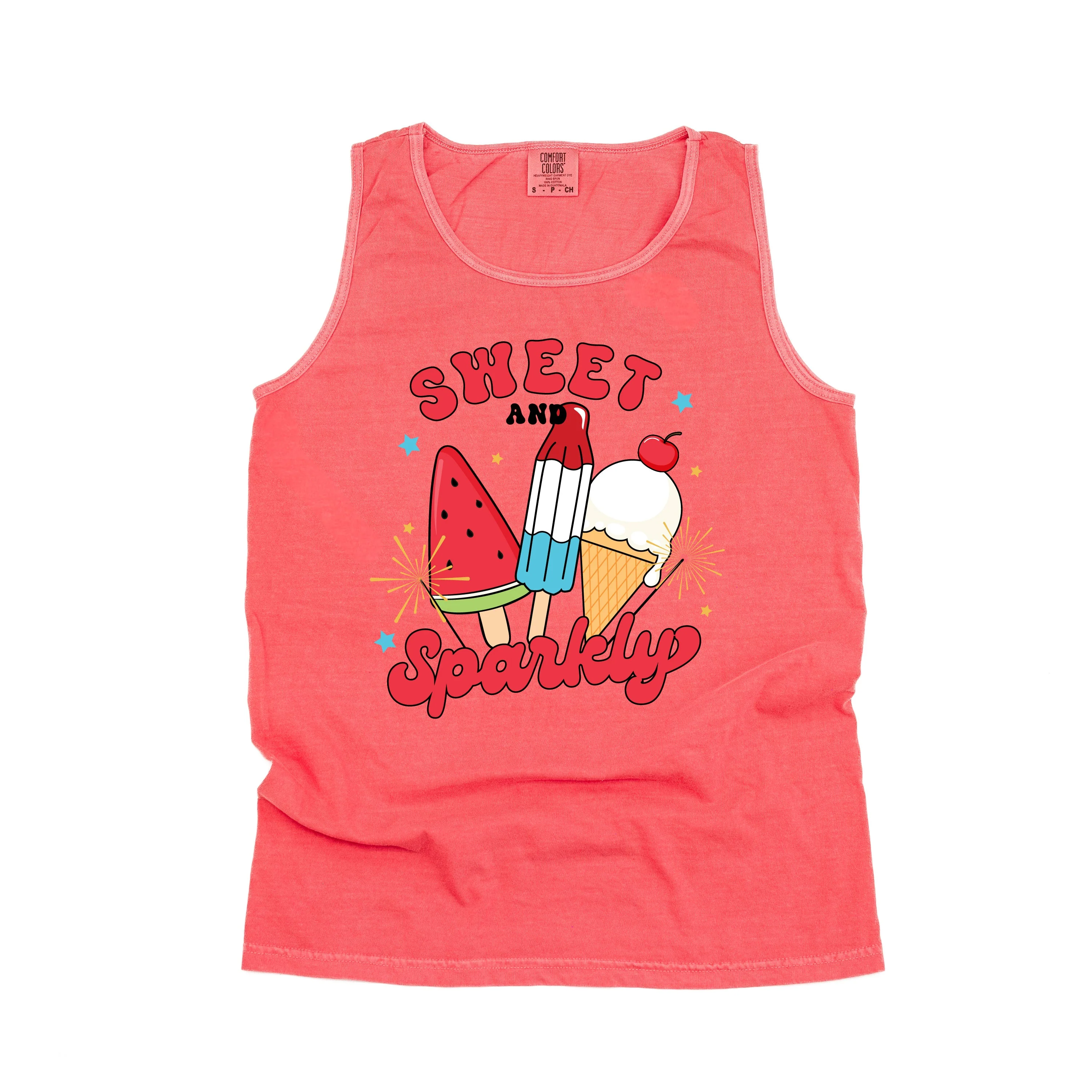 Sweet And Sparkly - Comfort Colors TANK - Image 2