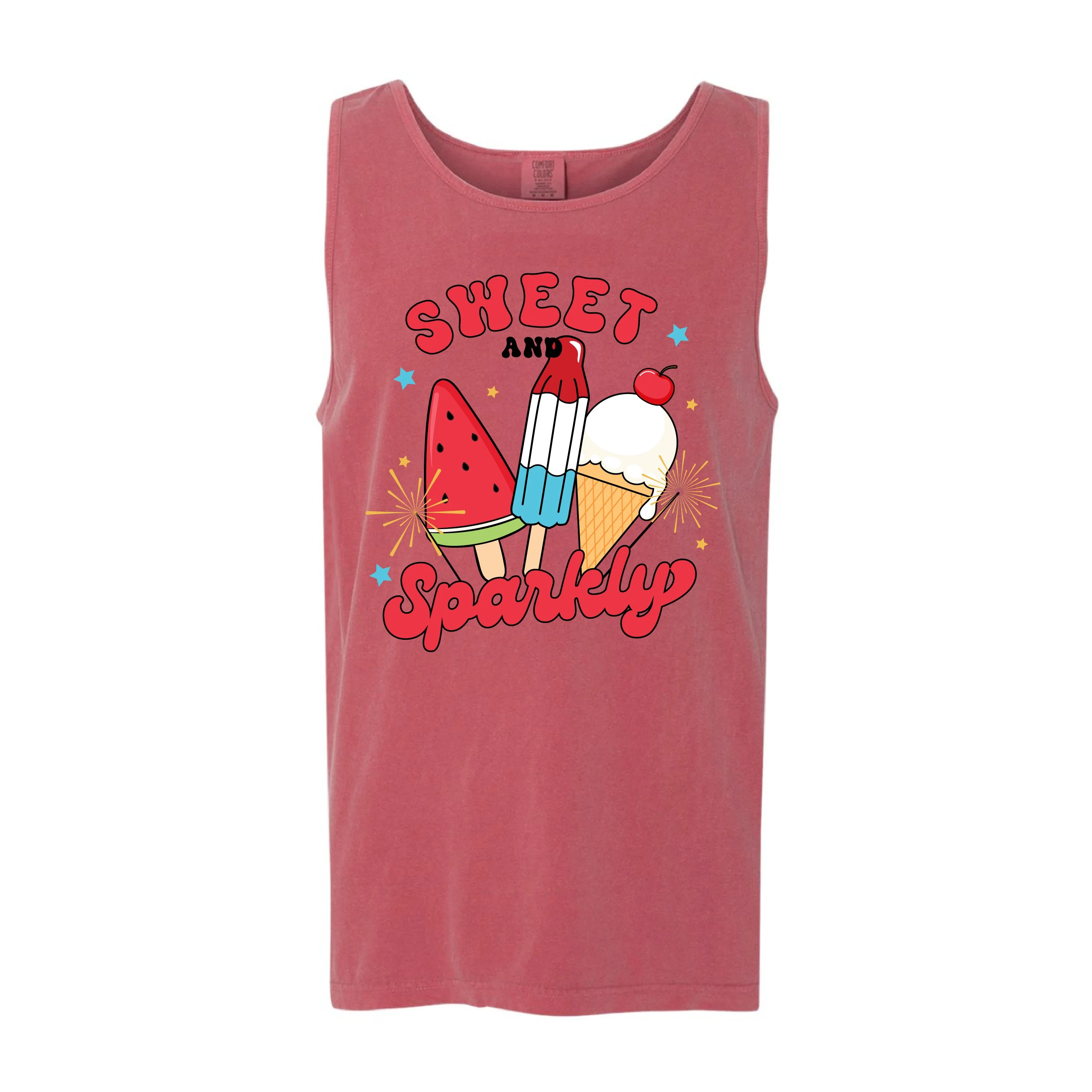 Sweet And Sparkly - Comfort Colors TANK - Image 7