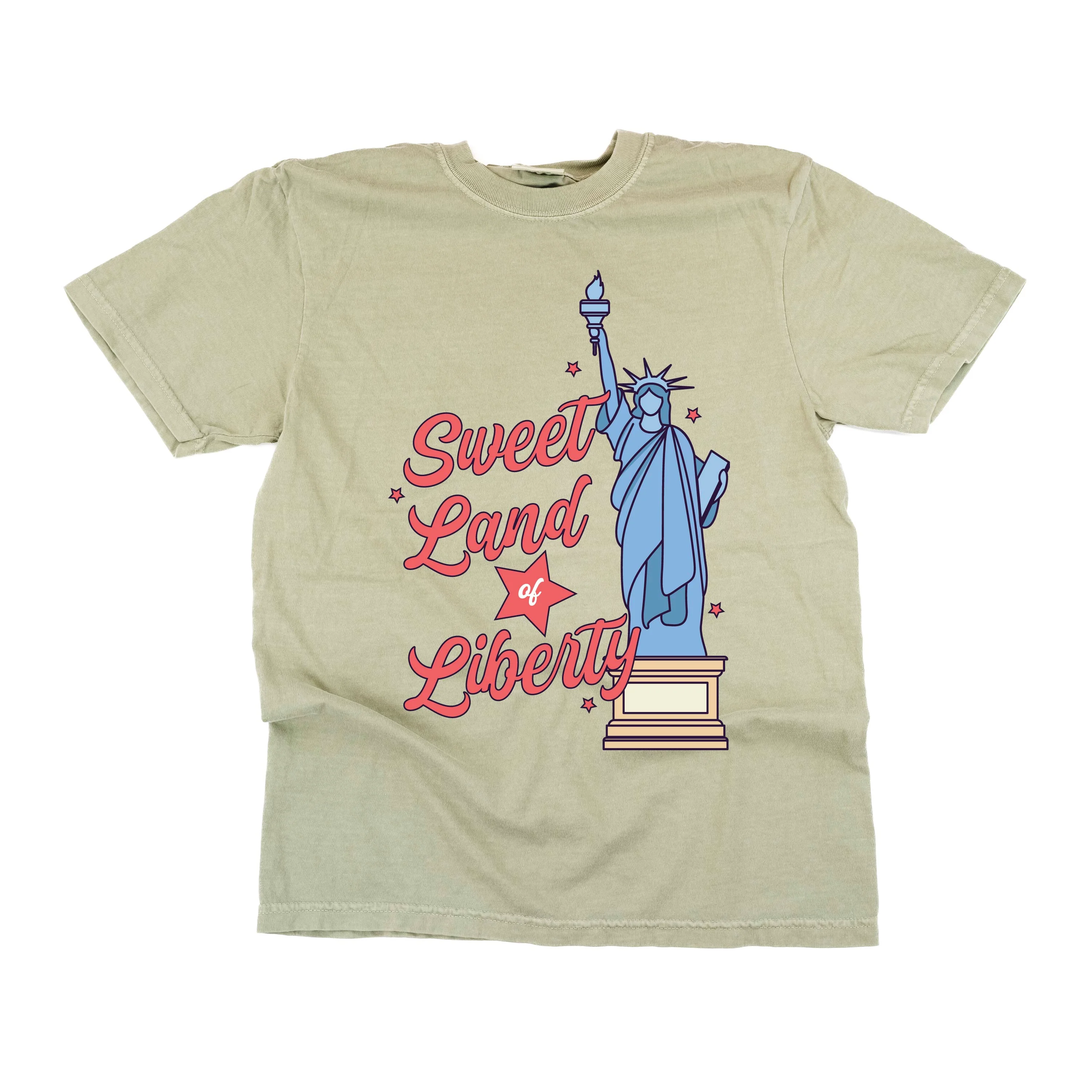 Sweet Land Of Liberty - Comfort Colors Tee - Image 3