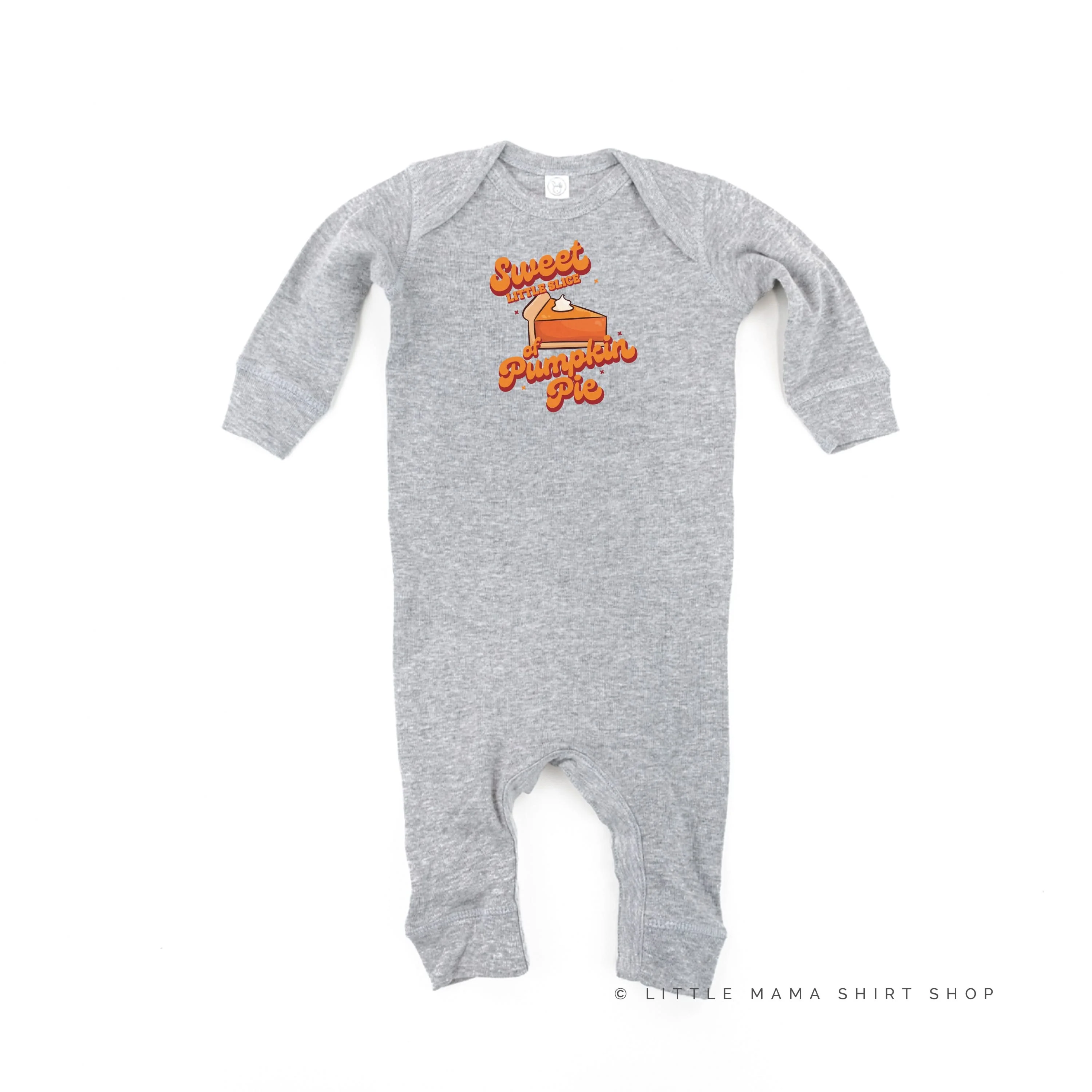 Sweet Little Slice of Pumpkin Pie - Baby Sleeper - Image 3