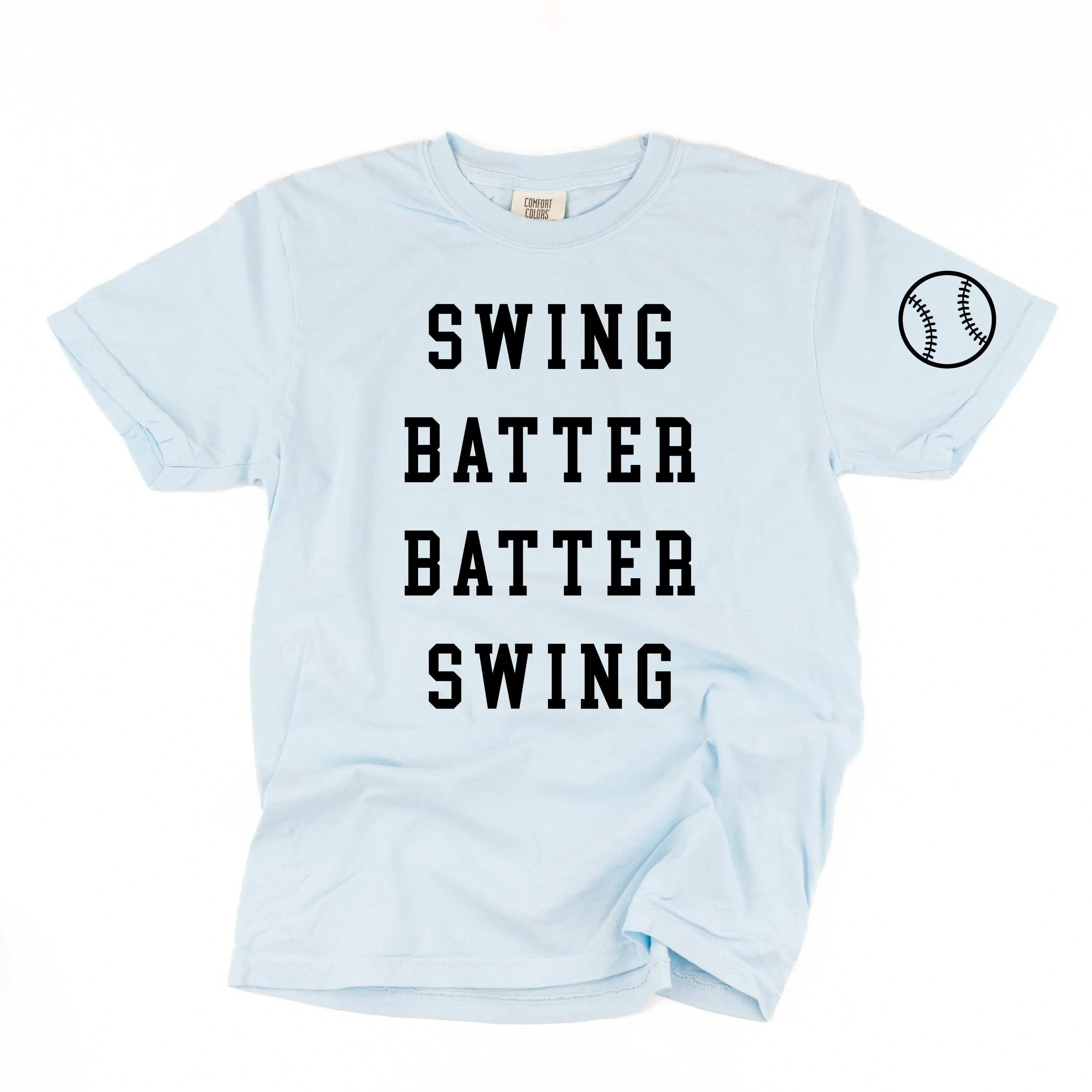 Swing Batter Batter Swing (sd) - Comfort Colors Tee - Image 9