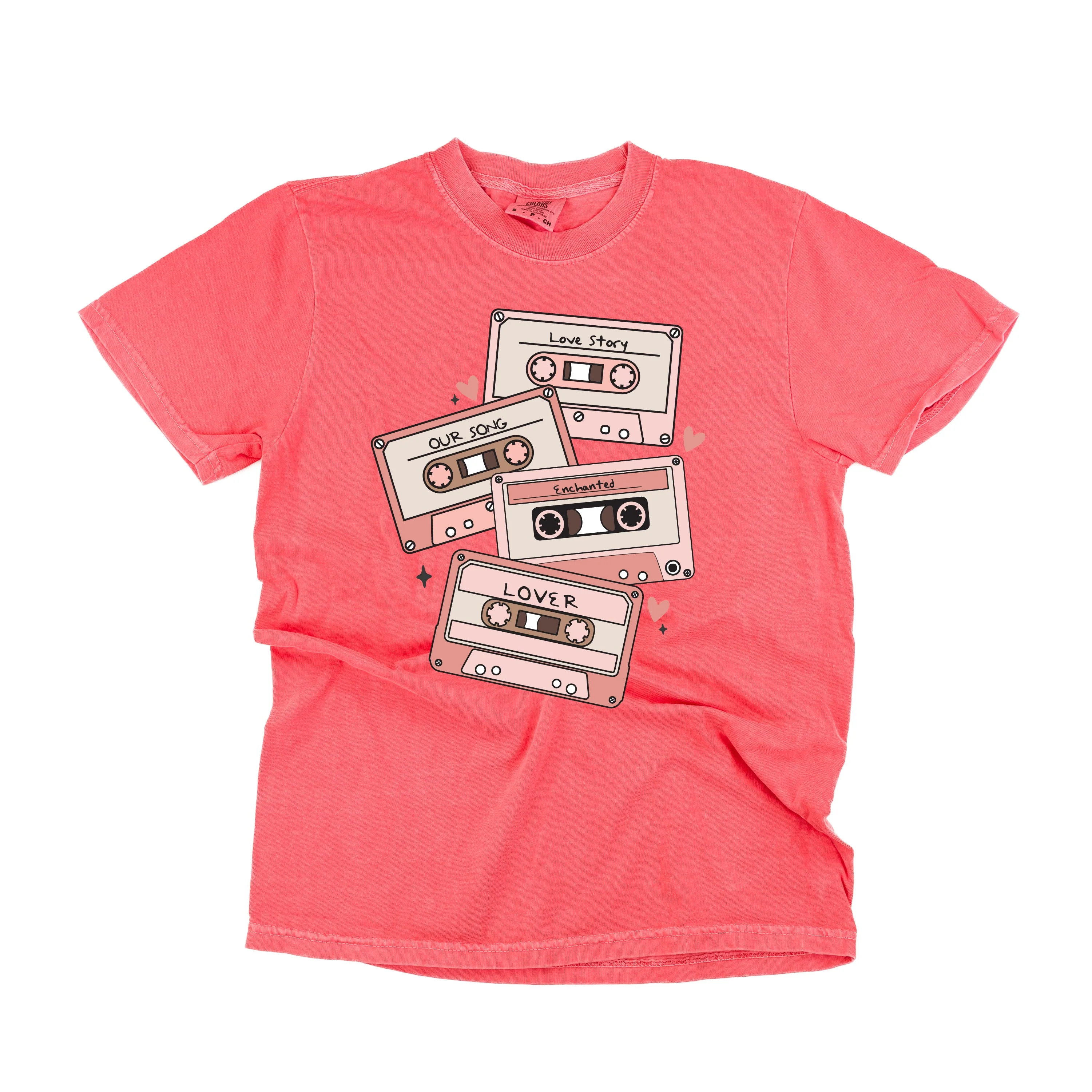 T's Love Songs - Comfort Colors Tee - Image 8