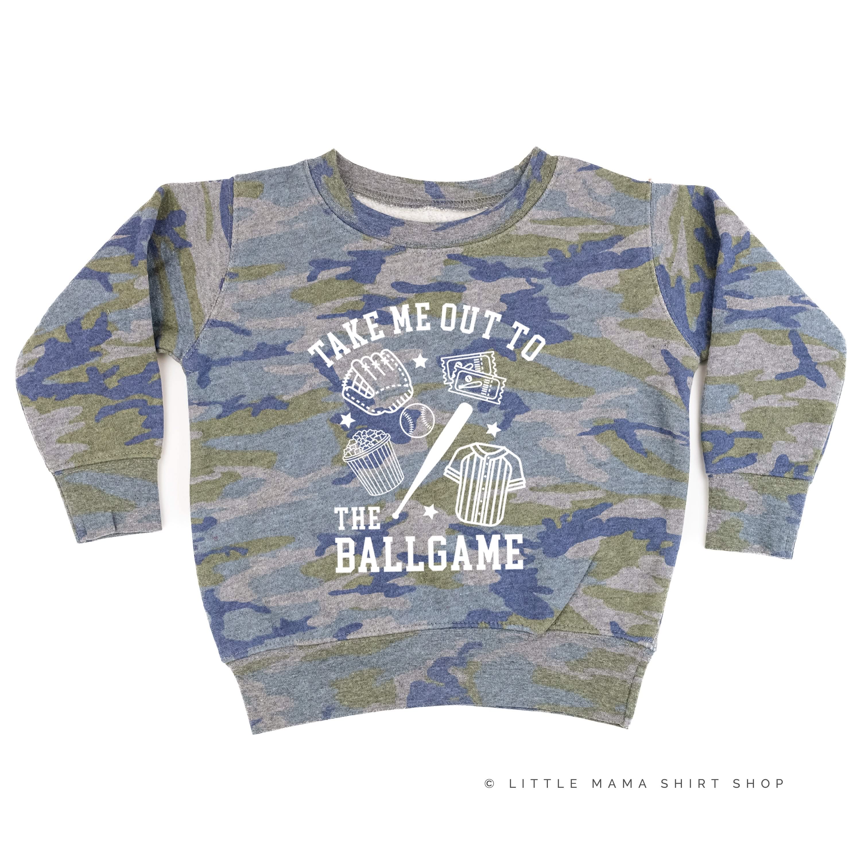 Take Me Out To The Ballgame - Child Sweater - Image 3
