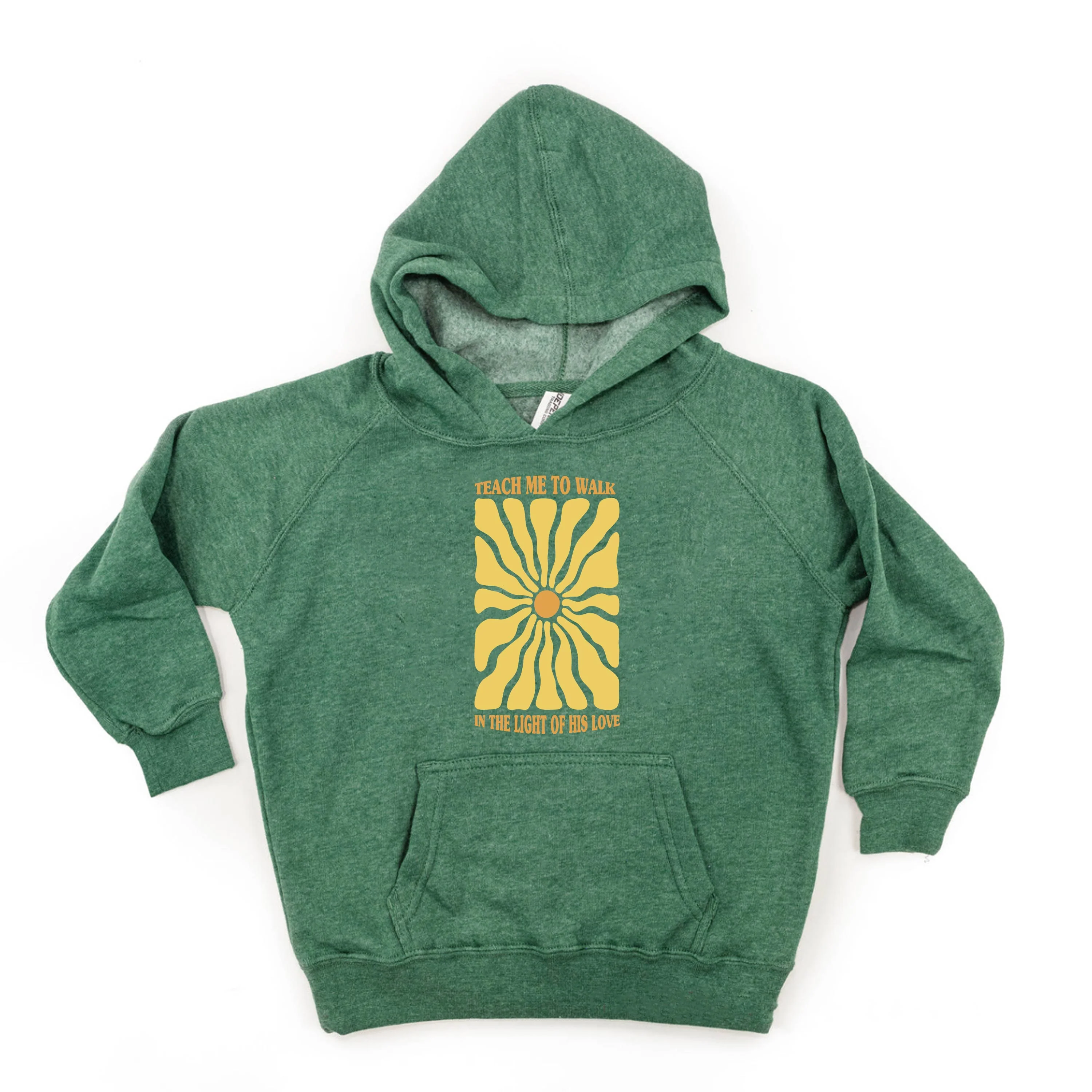 Teach Me To Walk In The Light Of His Love - Child Hoodie - Image 3