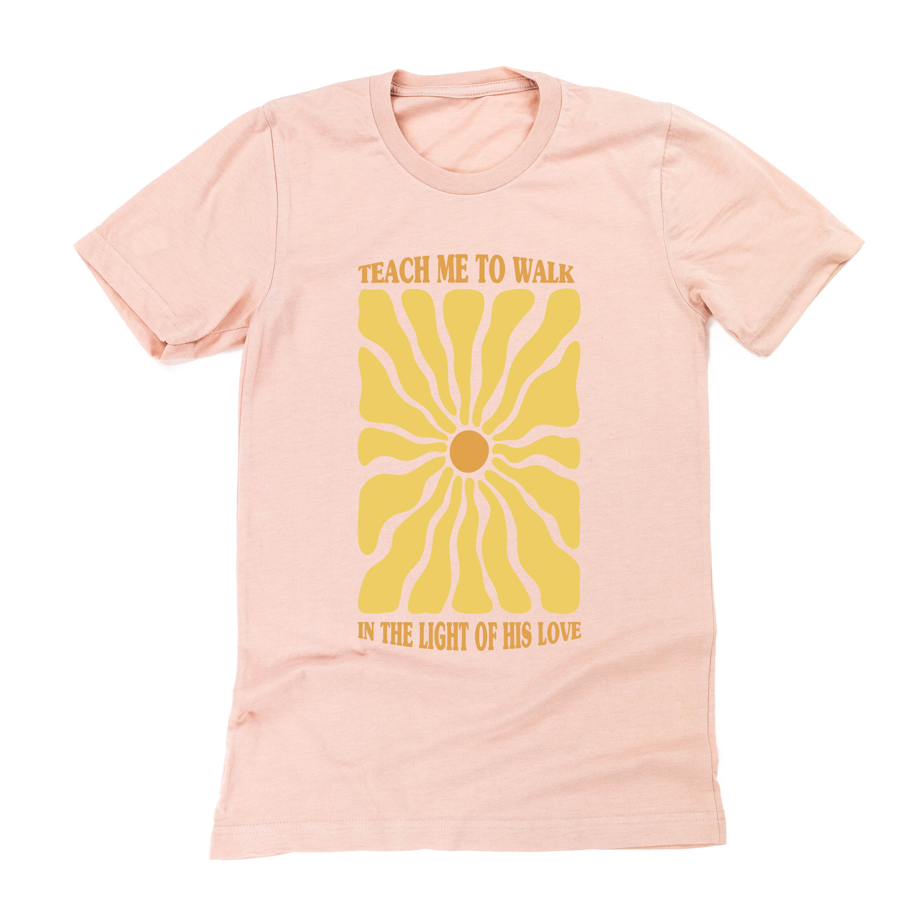 Teach Me To Walk In The Light Of His Love - Unisex Tee - Image 10