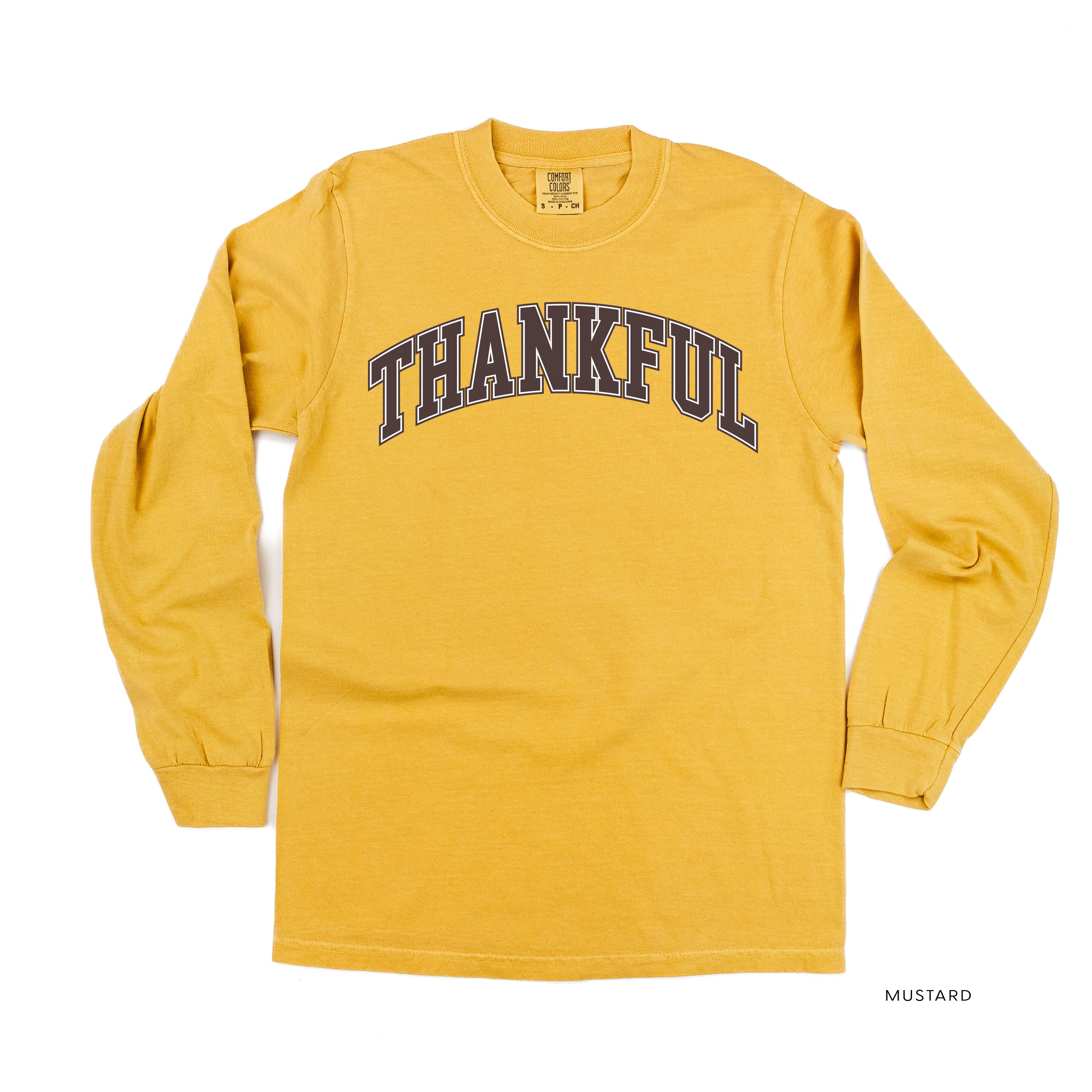Thankful (Arched) - LONG SLEEVE Comfort Colors Tee - Image 11