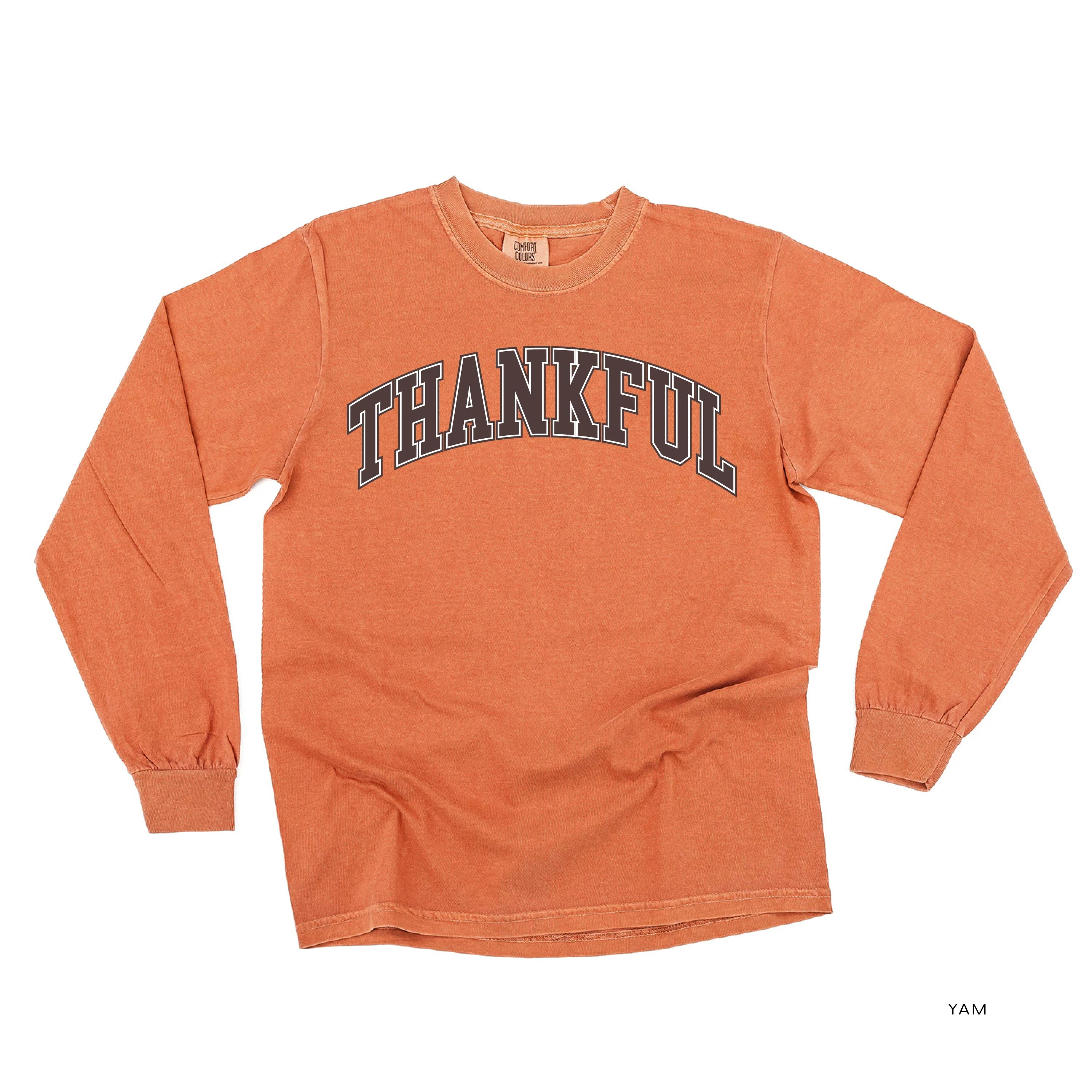 Thankful (Arched) - LONG SLEEVE Comfort Colors Tee - Image 12