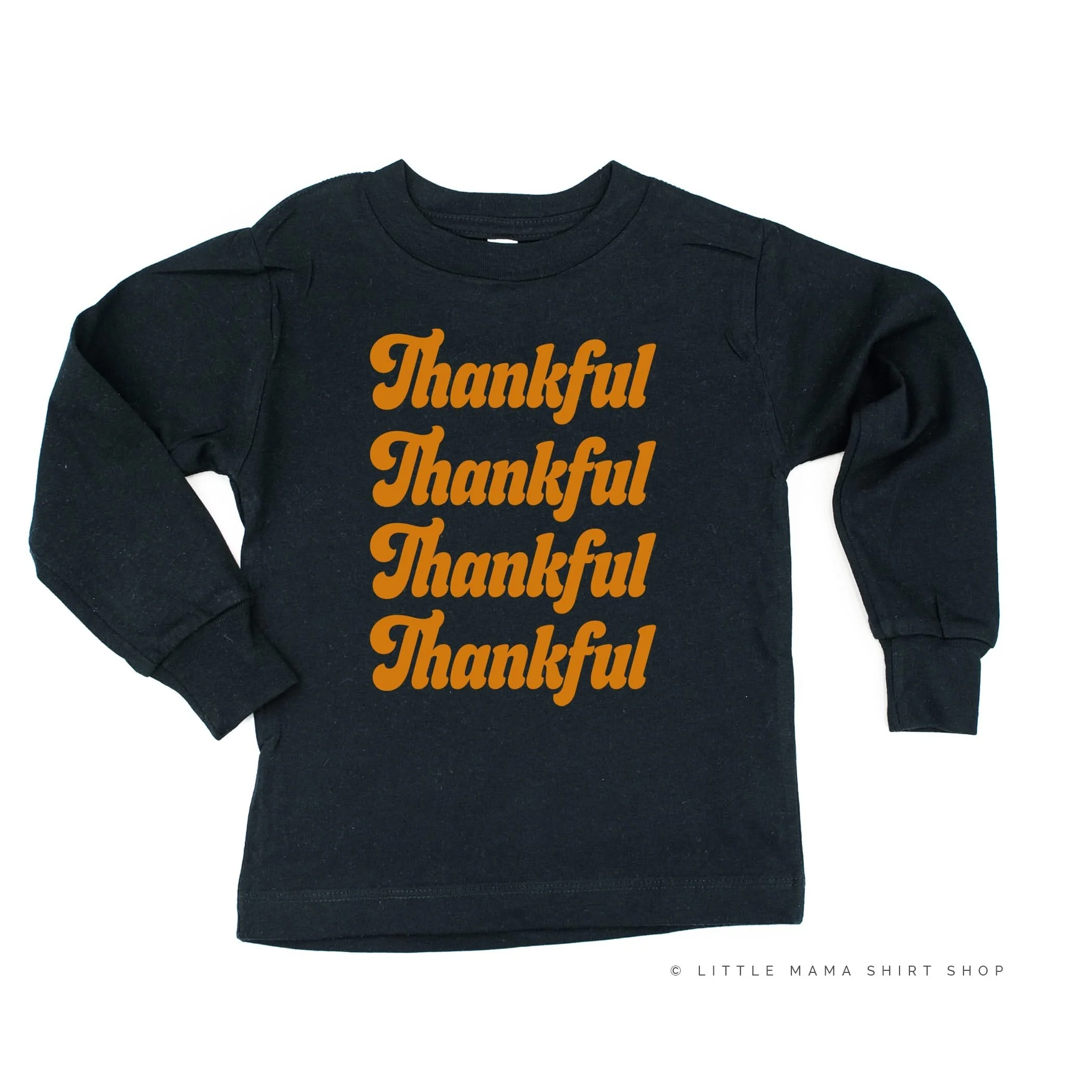 Thankful (x4) - Child Long Sleeve Tee - Image 2
