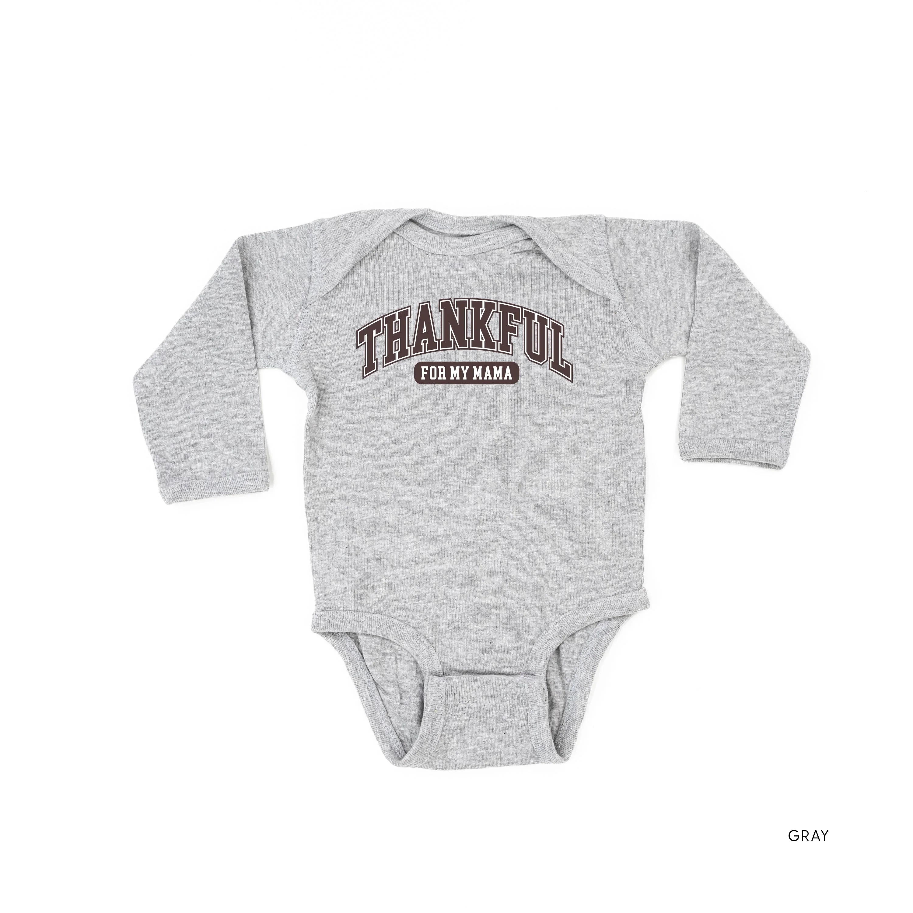 Thankful For My Mama - Child Long Sleeve Tee - Image 4