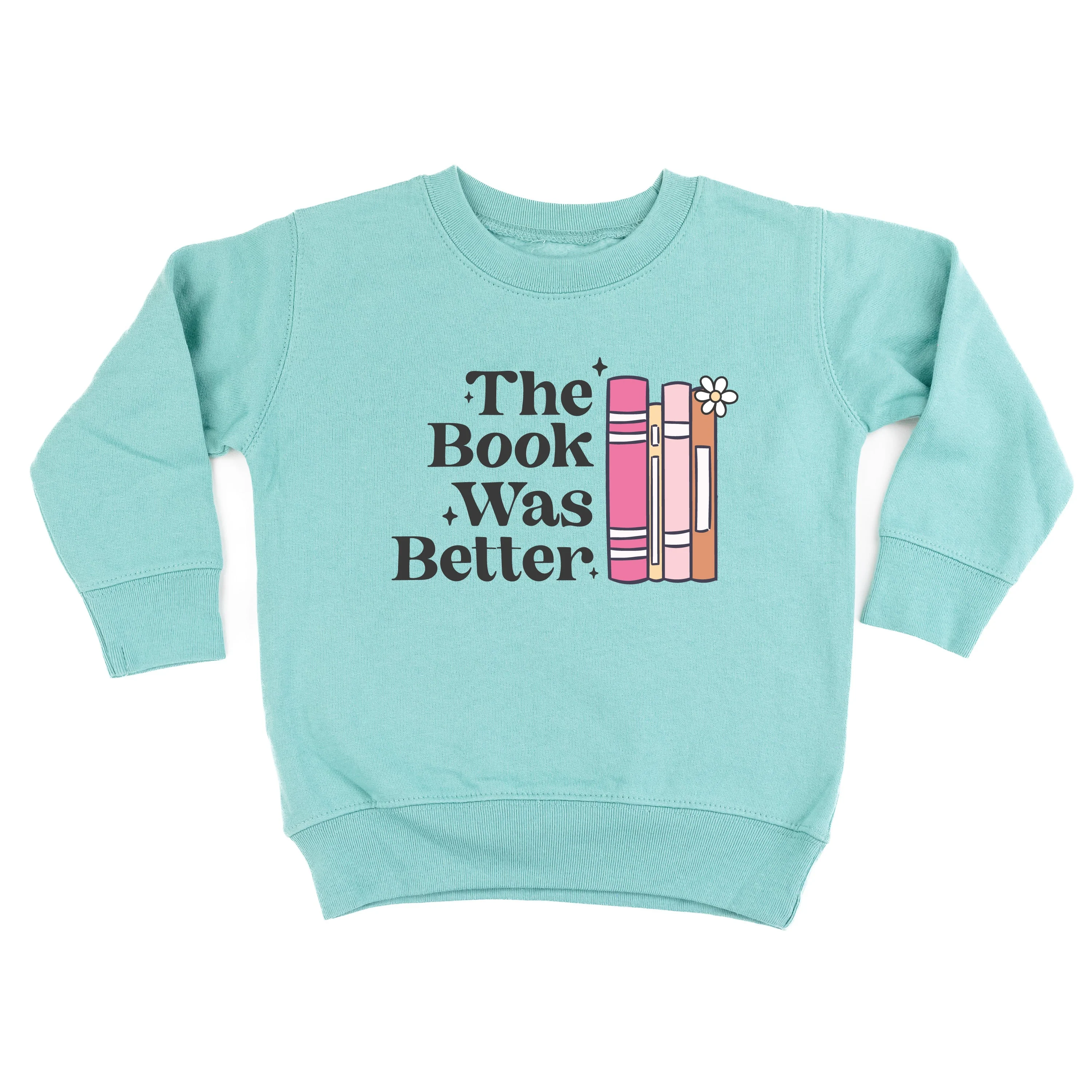 The Book Was Better - Child Sweater - Image 2