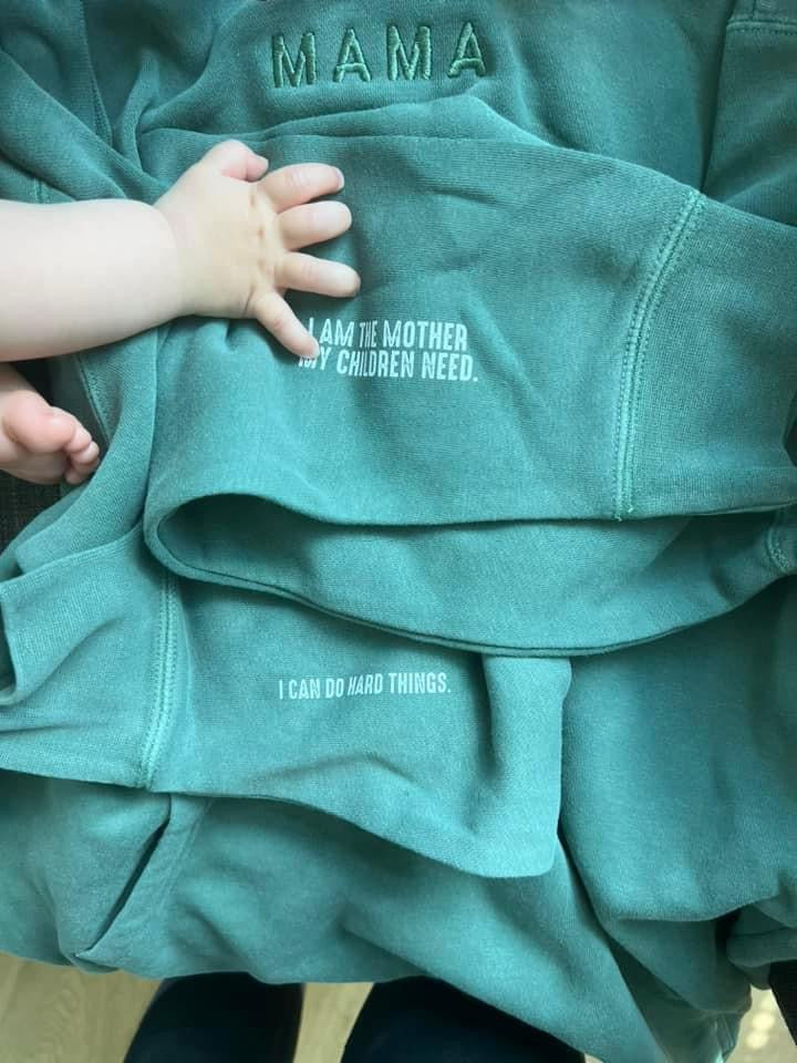 THE CLOSE TO MY HEART HOODIE (Adult Size) - By Little Mama Shirt Shop - Image 6