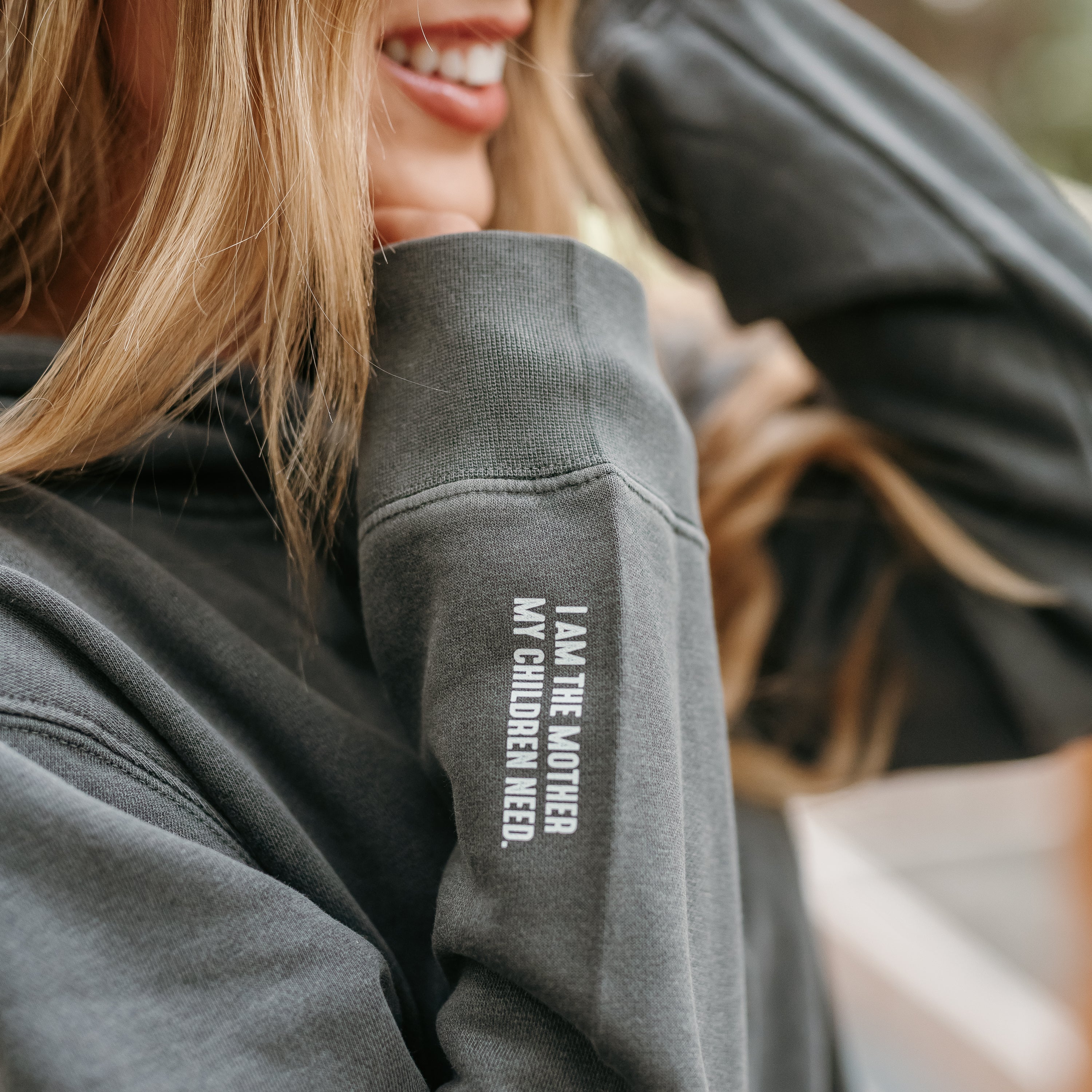 THE CLOSE TO MY MAMA HEART HOODIE - By Little Mama Shirt Shop - Image 3