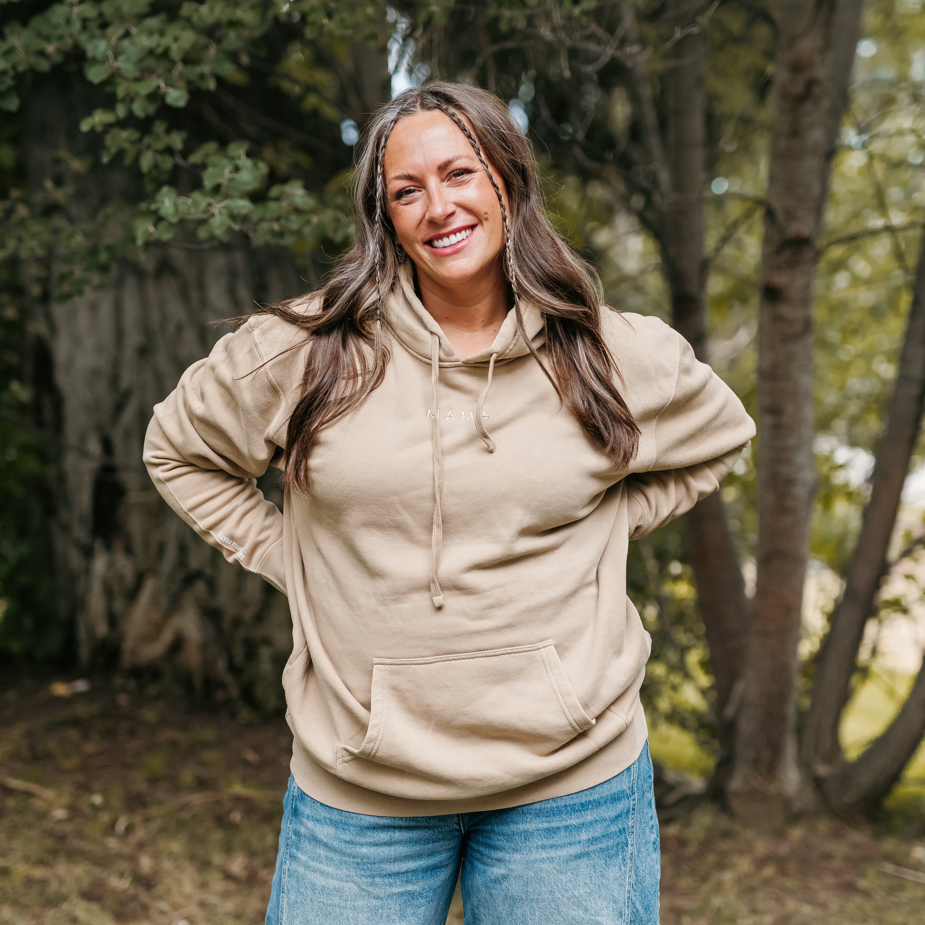 THE CLOSE TO MY MAMA HEART HOODIE - By Little Mama Shirt Shop - Image 6