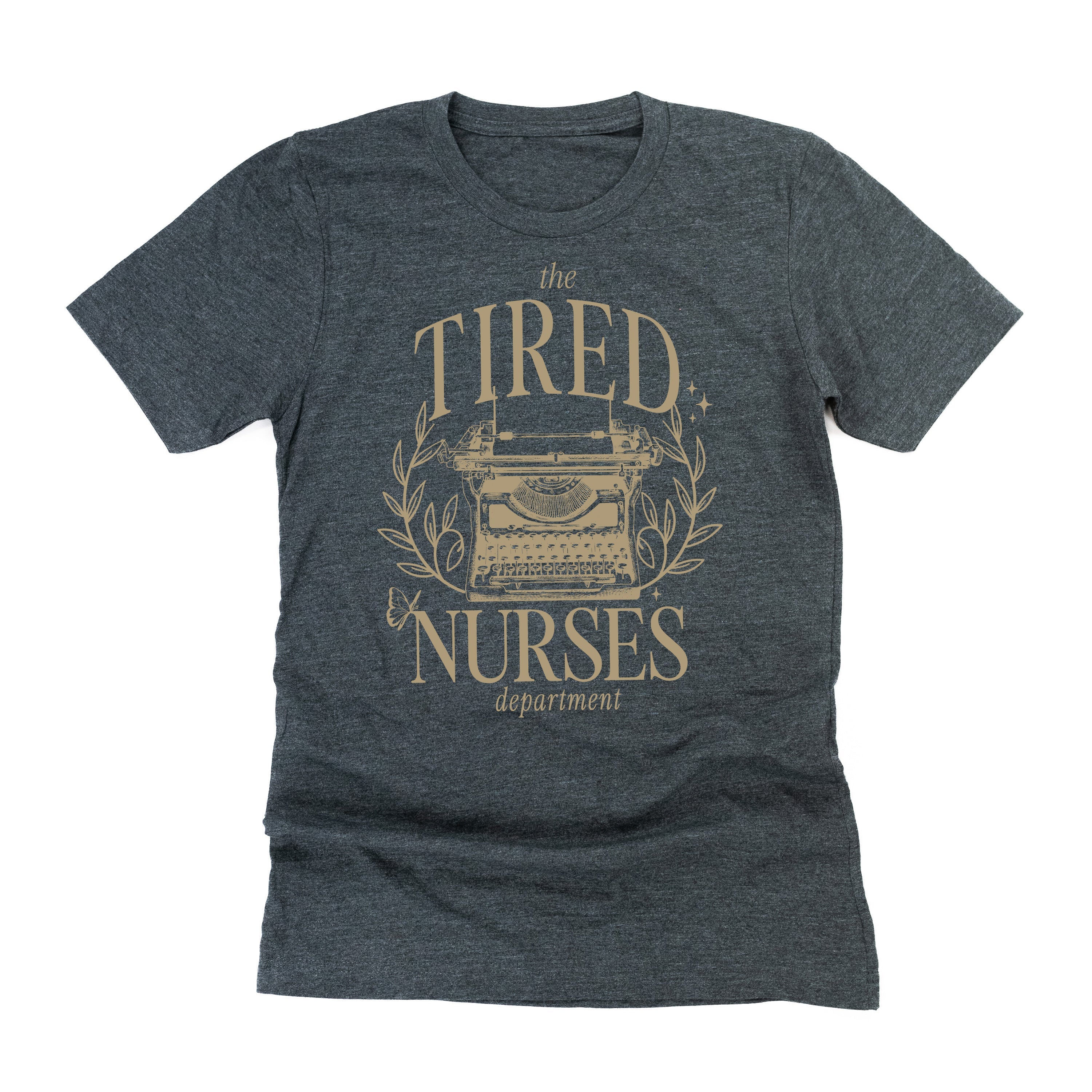 NURSE - THE TIRED NURSES DEPARTMENT - Unisex Tee - Image 3