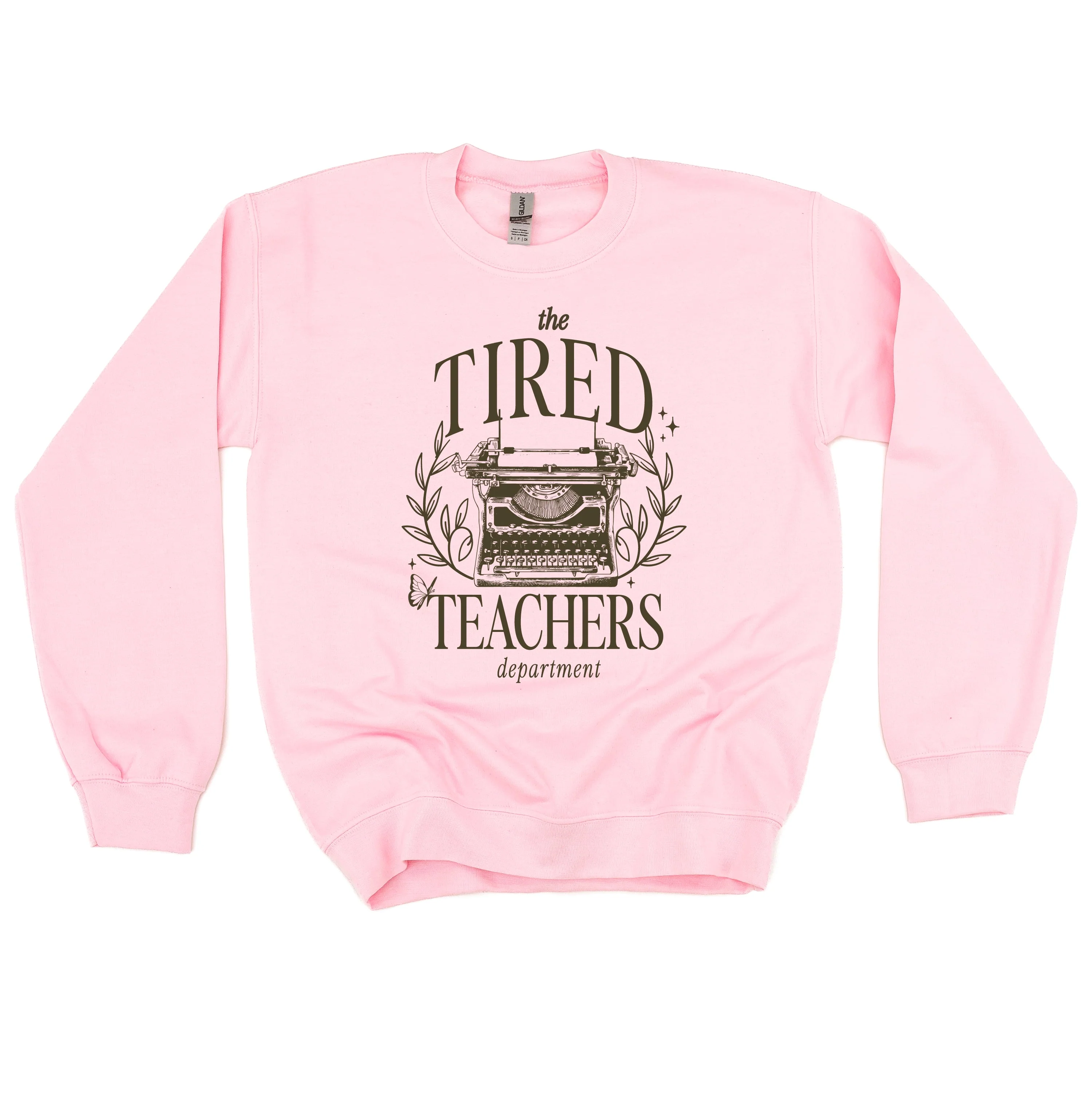 Teacher - The Tired Teachers Department - BASIC Fleece - Image 3