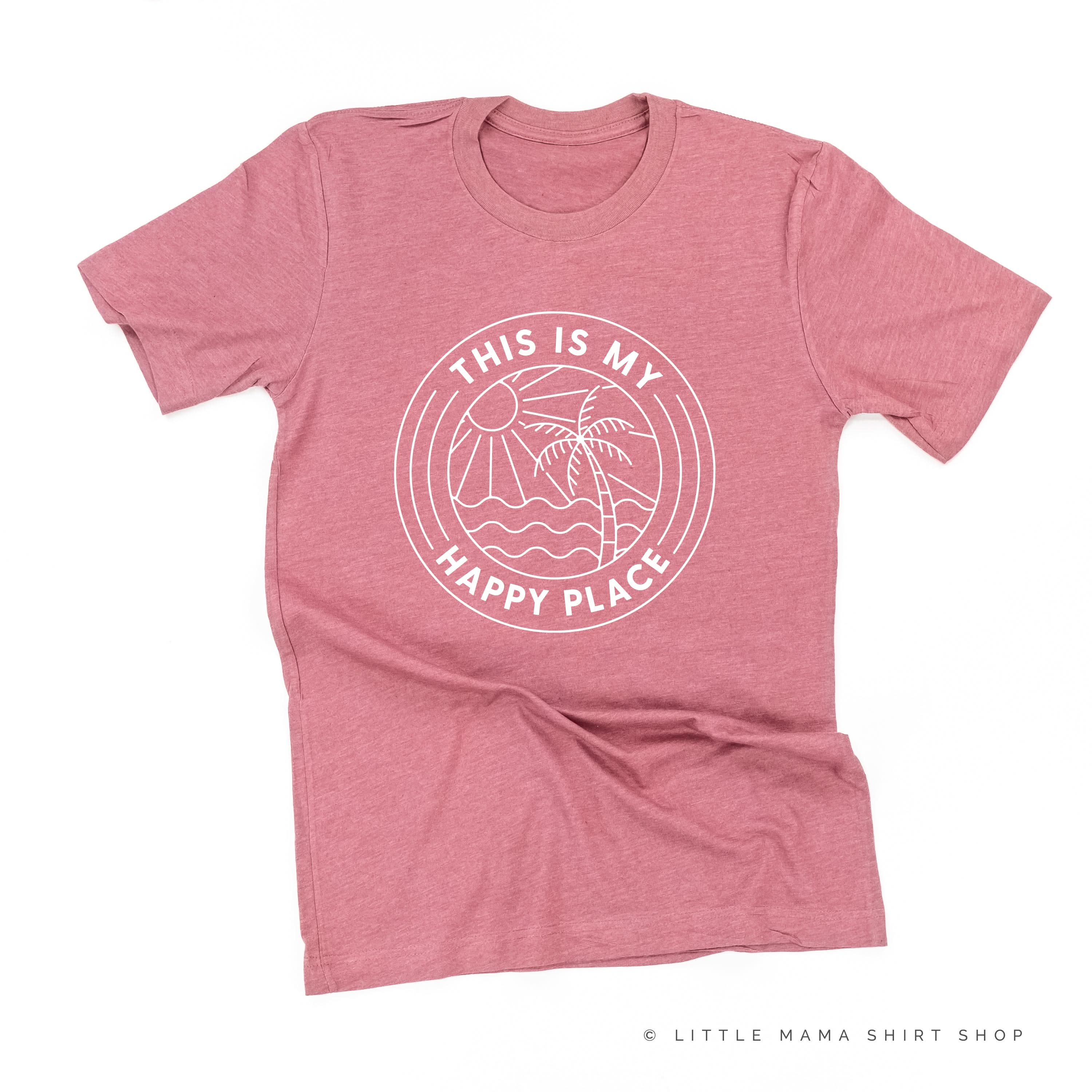 THIS IS MY HAPPY PLACE - Unisex Tee - Image 3