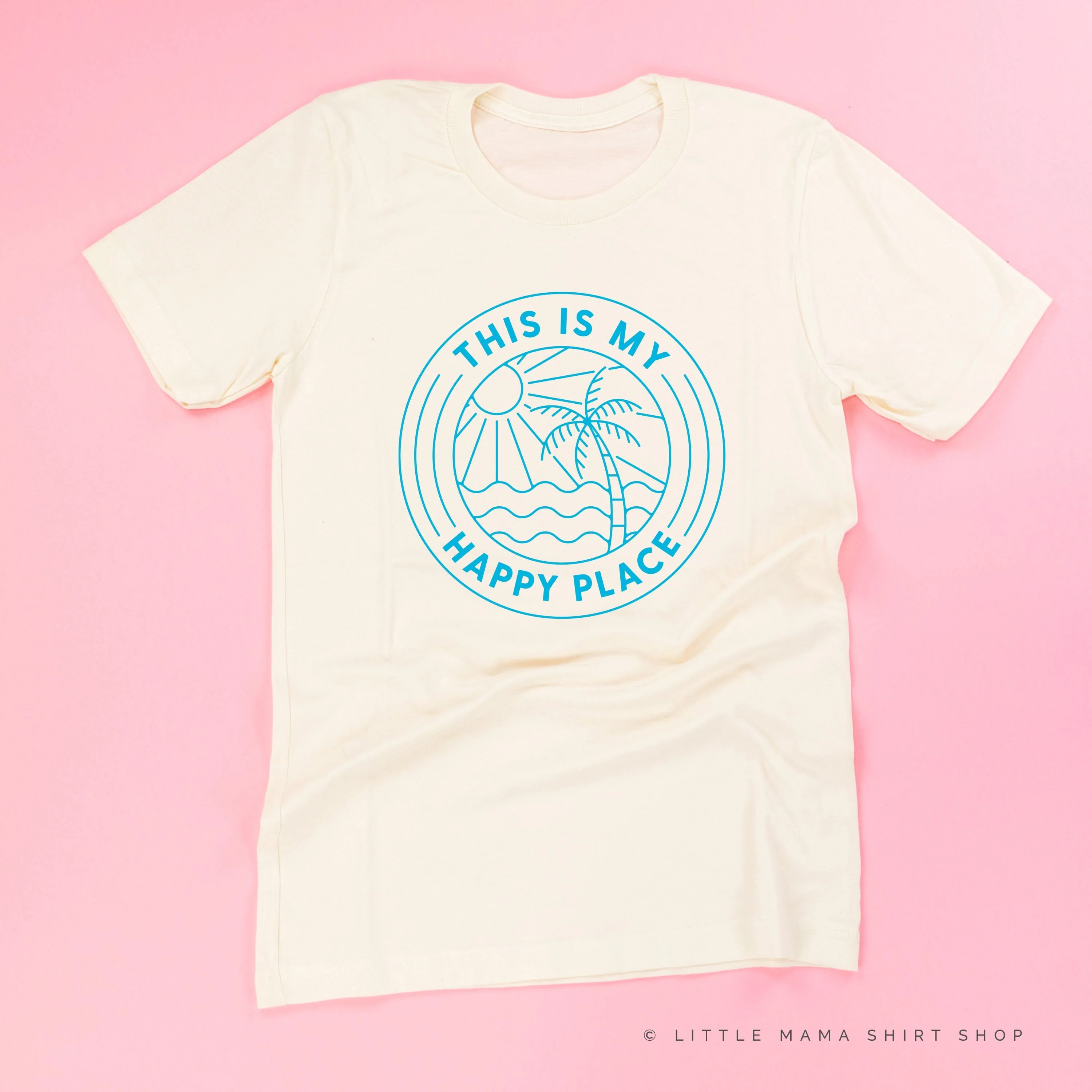 THIS IS MY HAPPY PLACE - Unisex Tee - Image 9