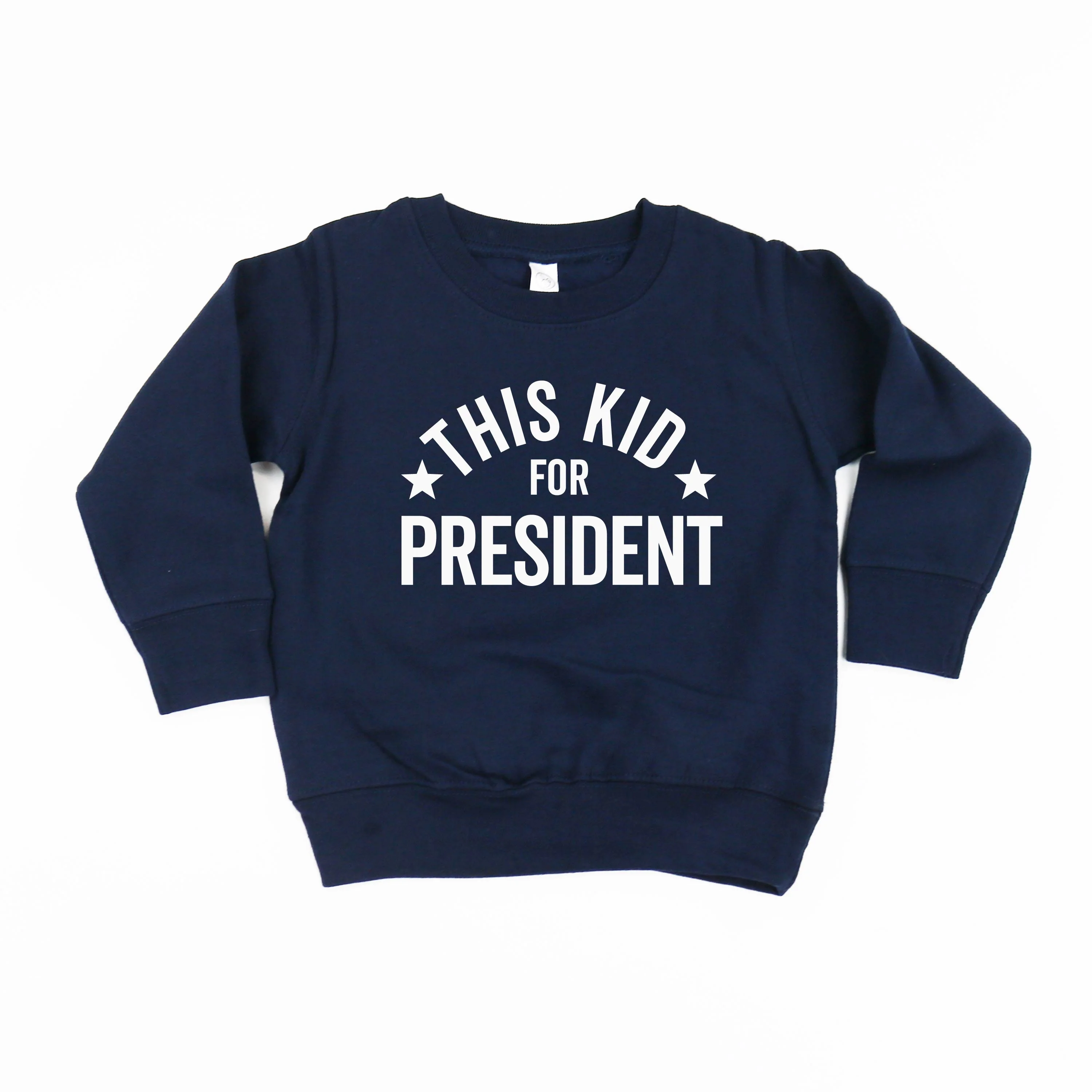 This Kid For President - Child Sweater - Image 3