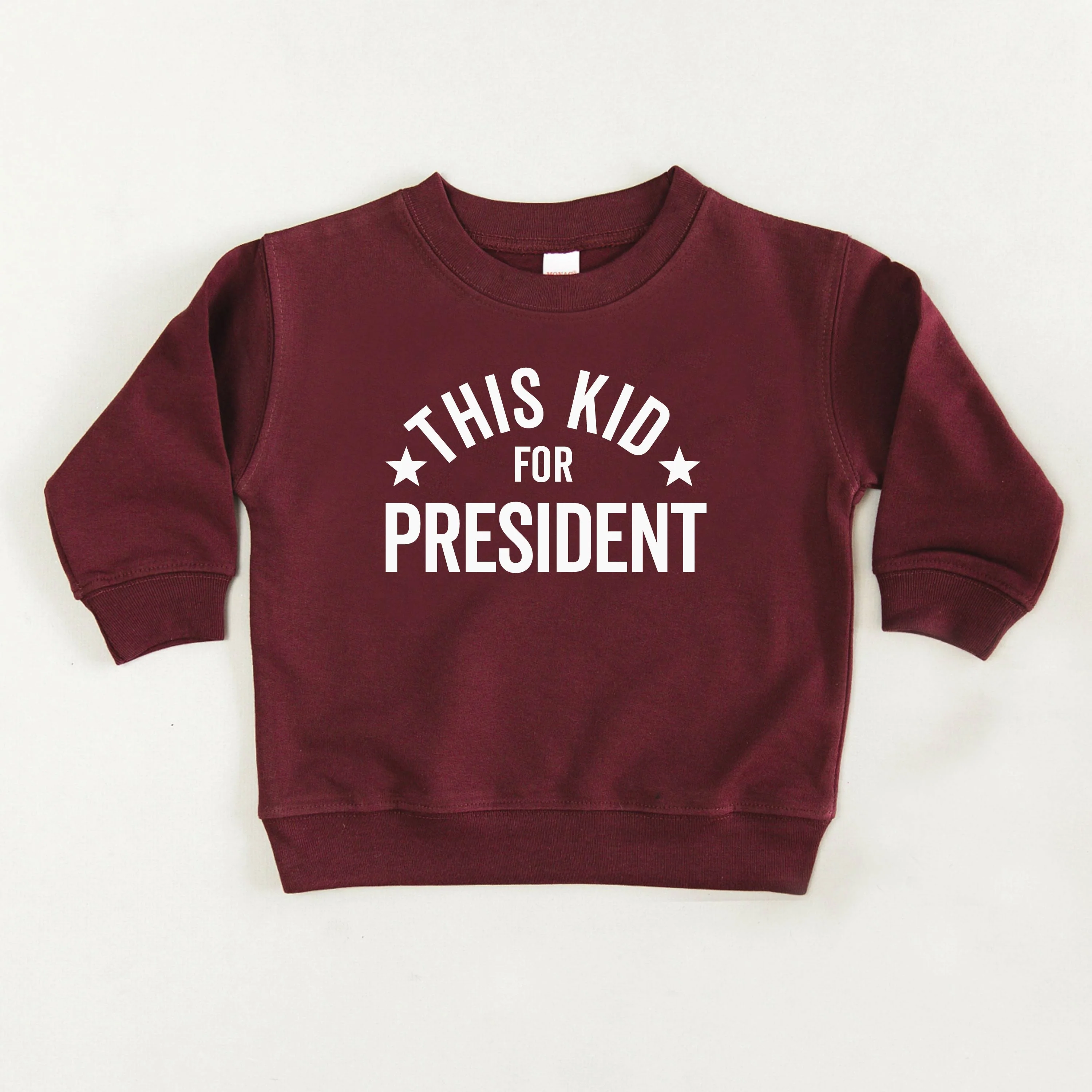 This Kid For President - Child Sweater - Image 7