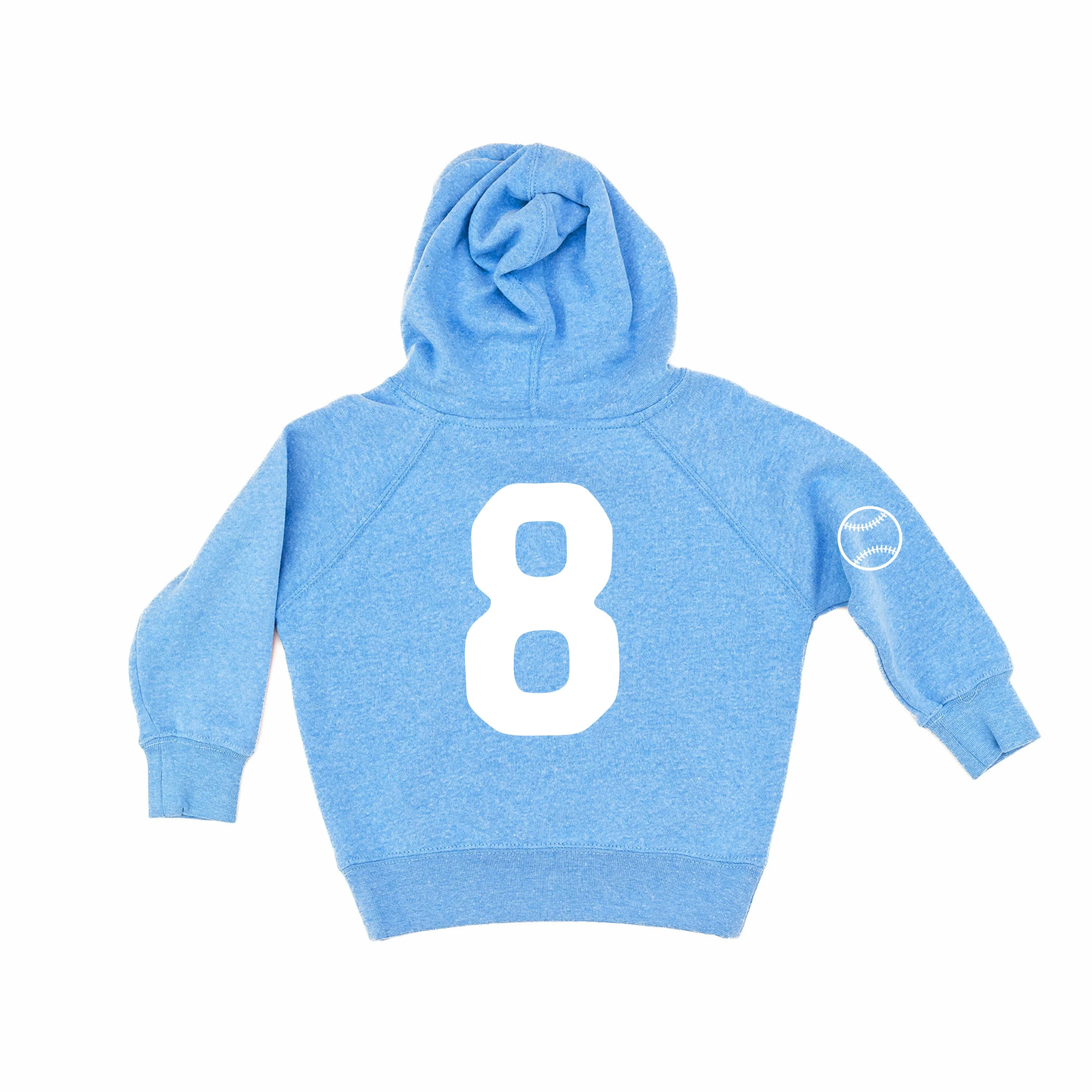 There's No Crying In Baseball (elbows) - Custom Number - Child Hoodie - Image 11