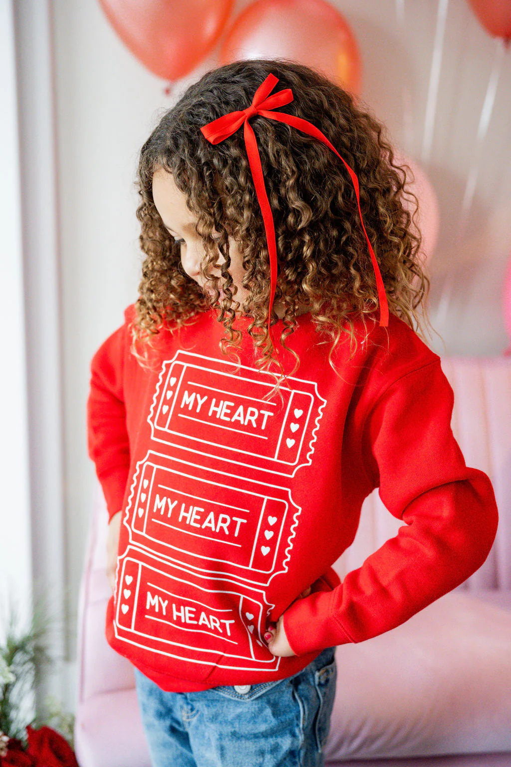 Ticket To My Heart - Child Sweater - Image 2