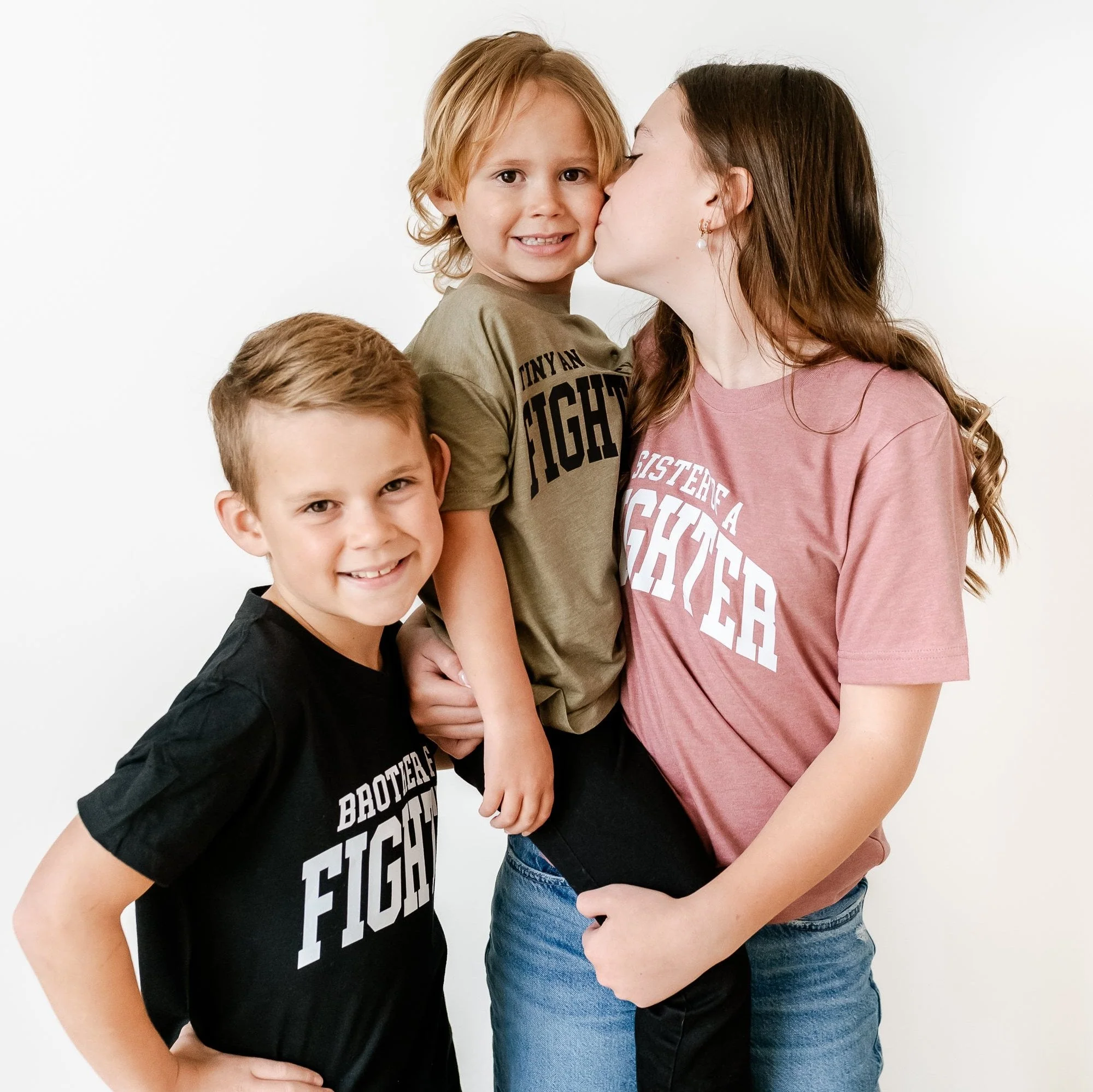 Tiny and Mighty Fighter - Varsity - Child Tee - Image 6