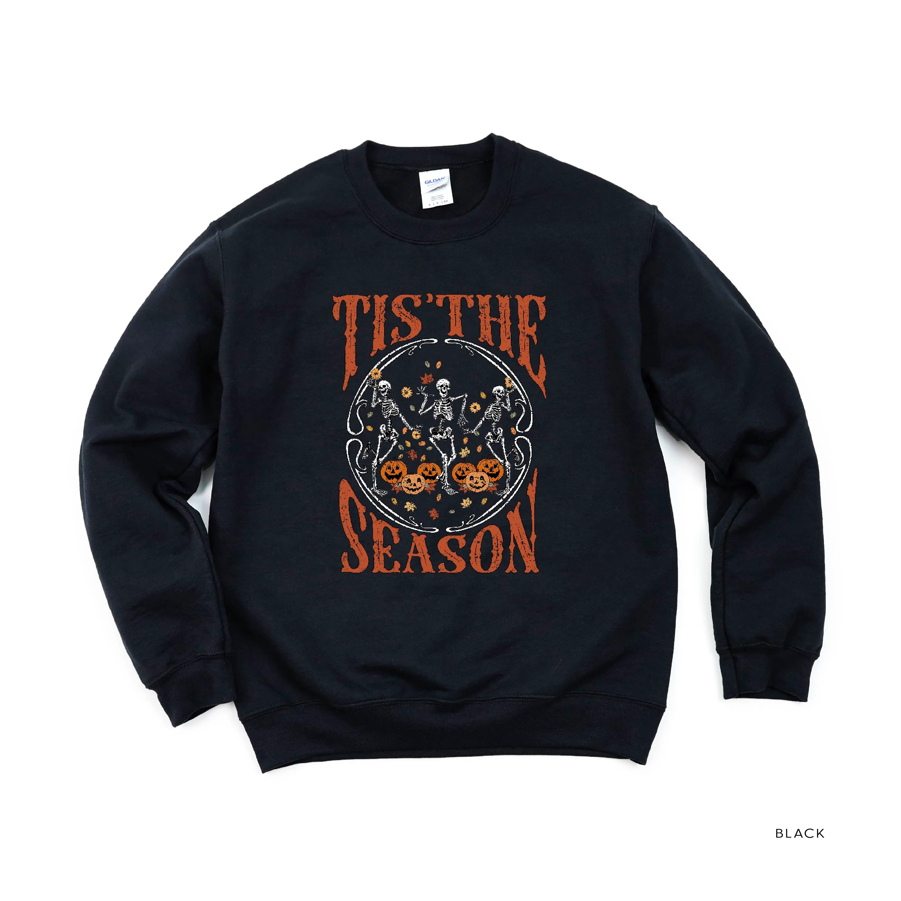 Tis' the Season (Festive Skeletons) - Basic Fleece - Image 5