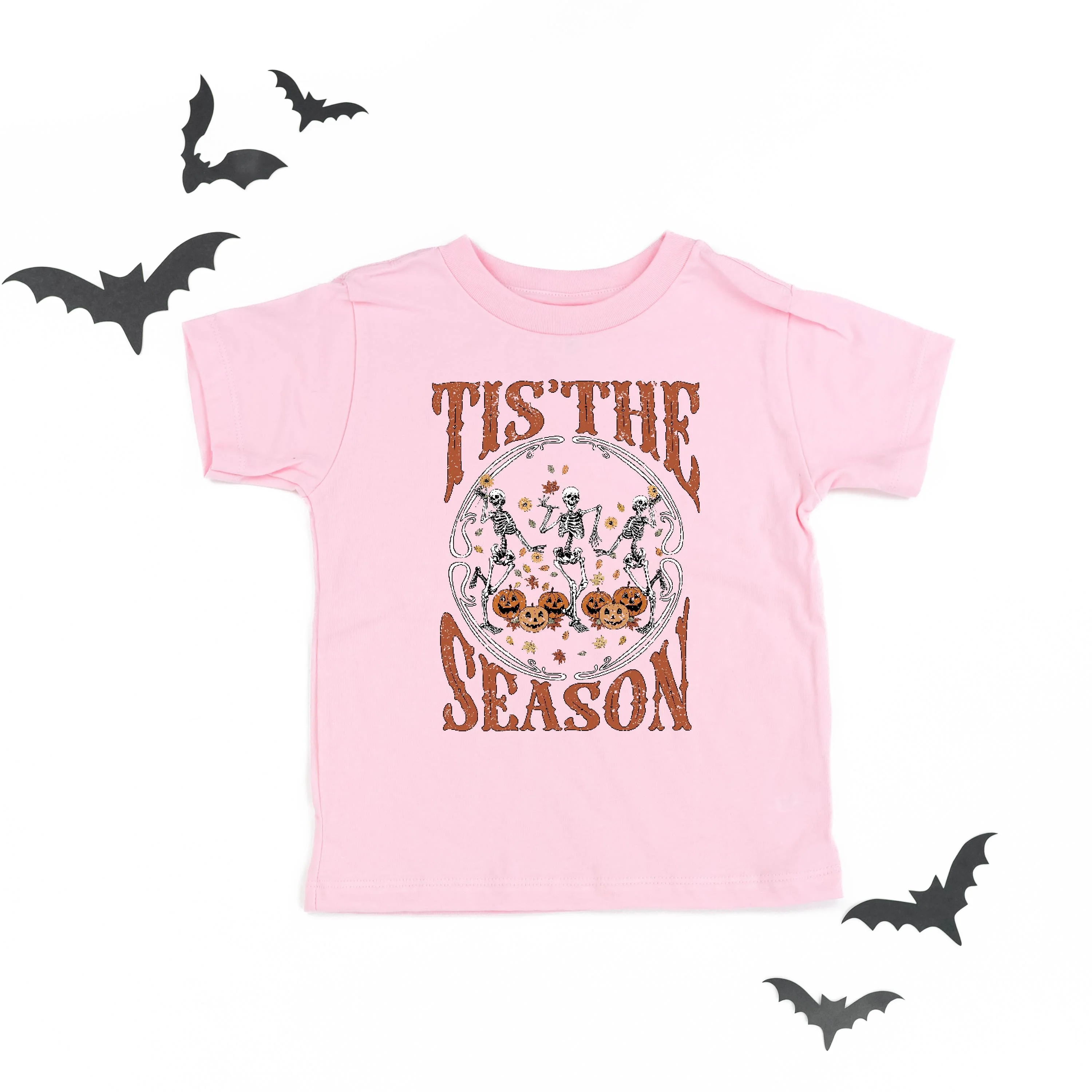 Tis' the Season (Festive Skeletons) - Child Tee - Image 6