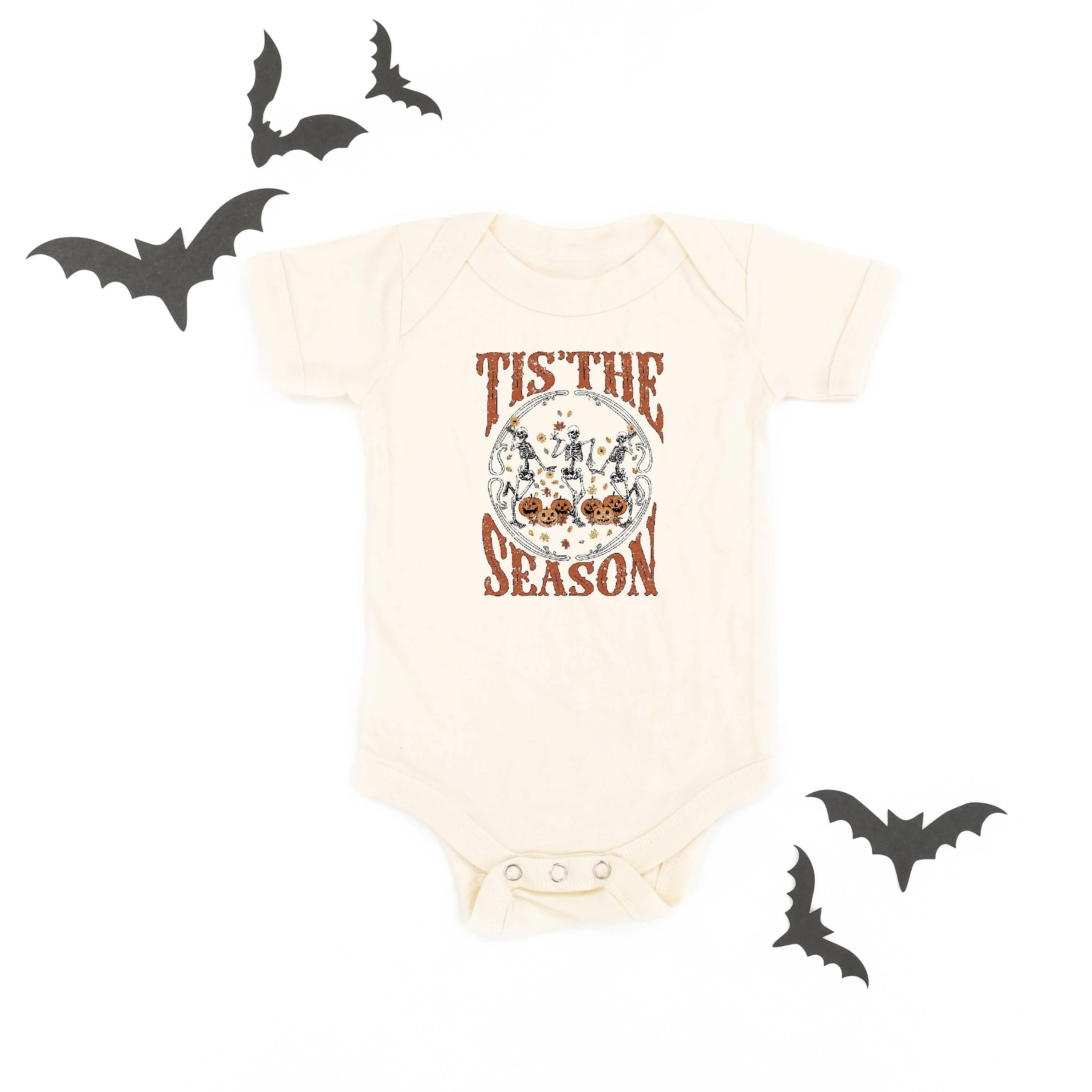 Tis' the Season (Festive Skeletons) - Child Tee - Image 8