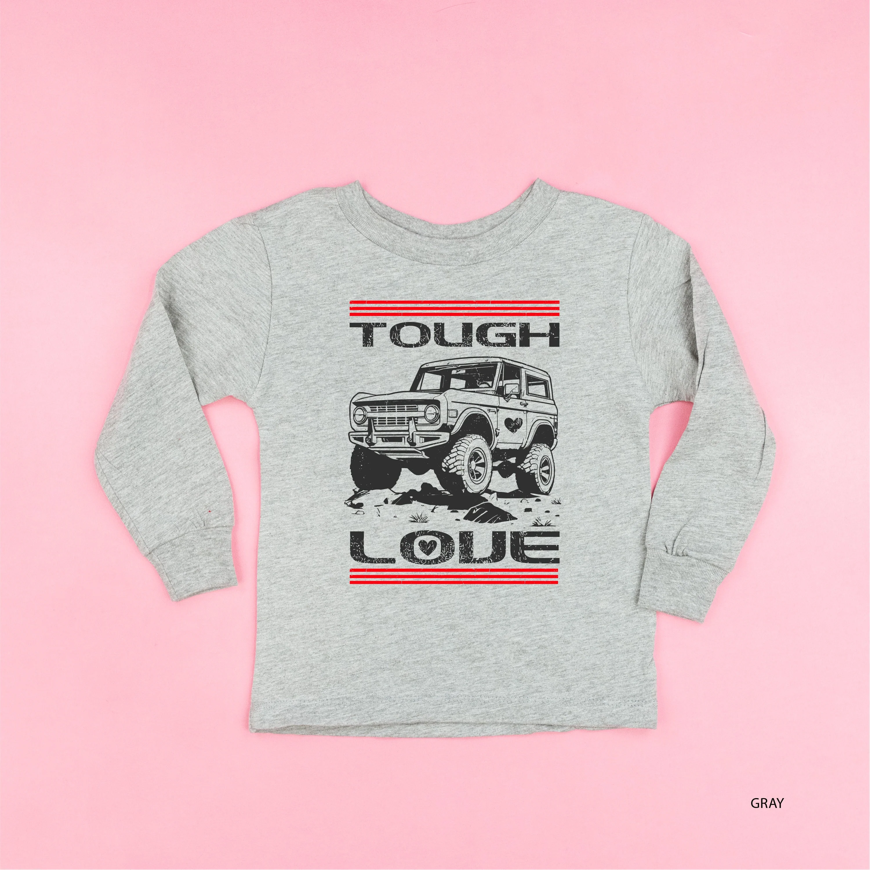 Tough Love Bronco - Child Long Sleeve Tee - Image 5