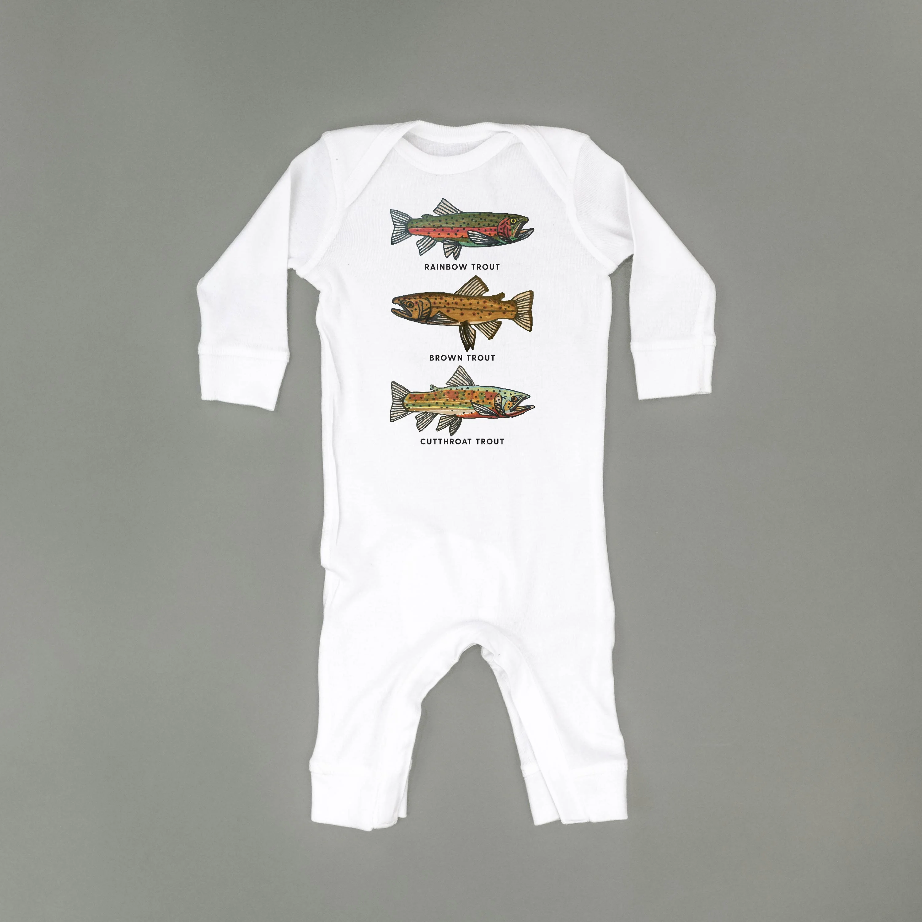 Trout Chart - Hand Drawn - Baby Sleeper - Image 6