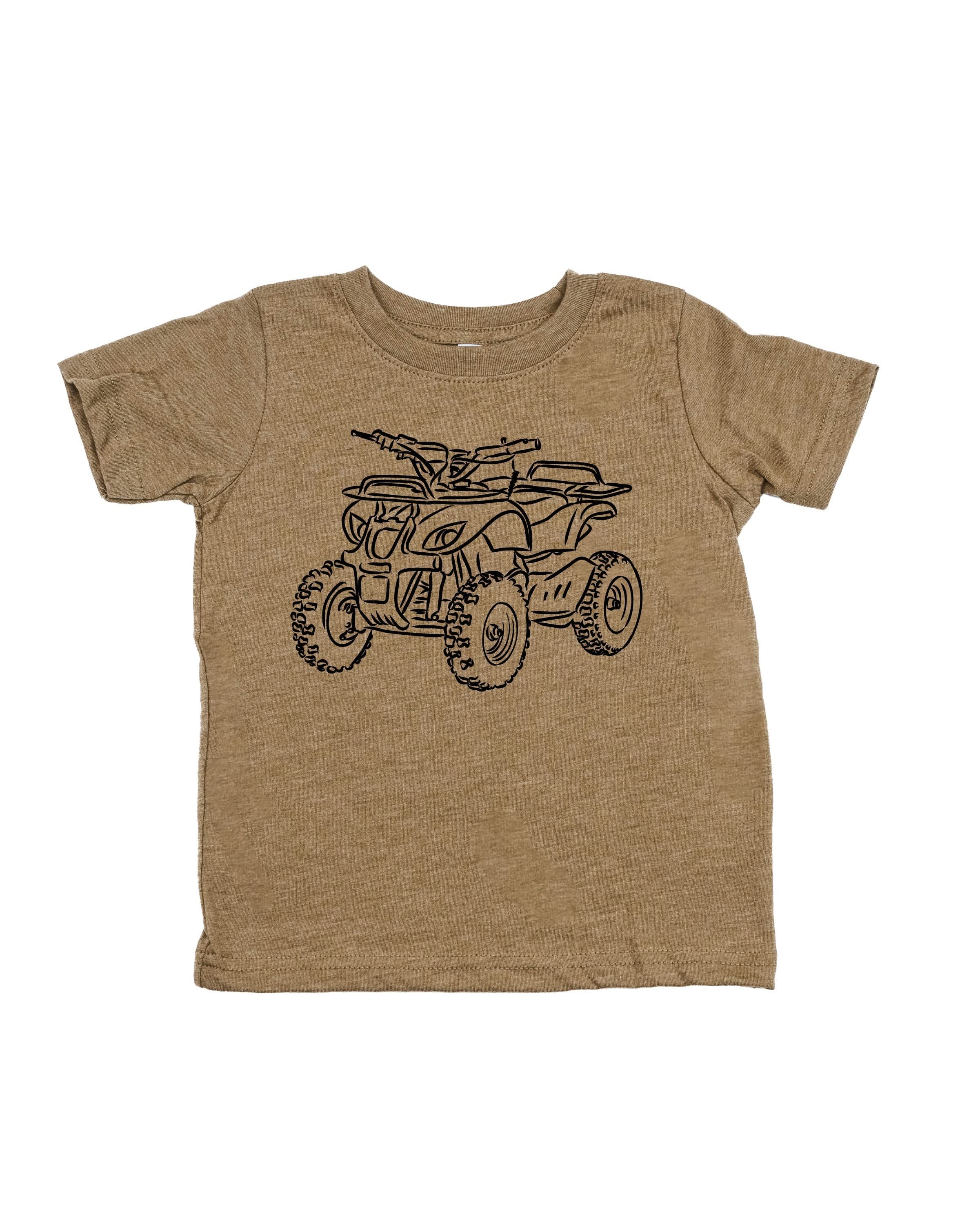 Trucks N' Things Minimalist Design - (Choose Your Vehicle) - Child Tee - Image 9