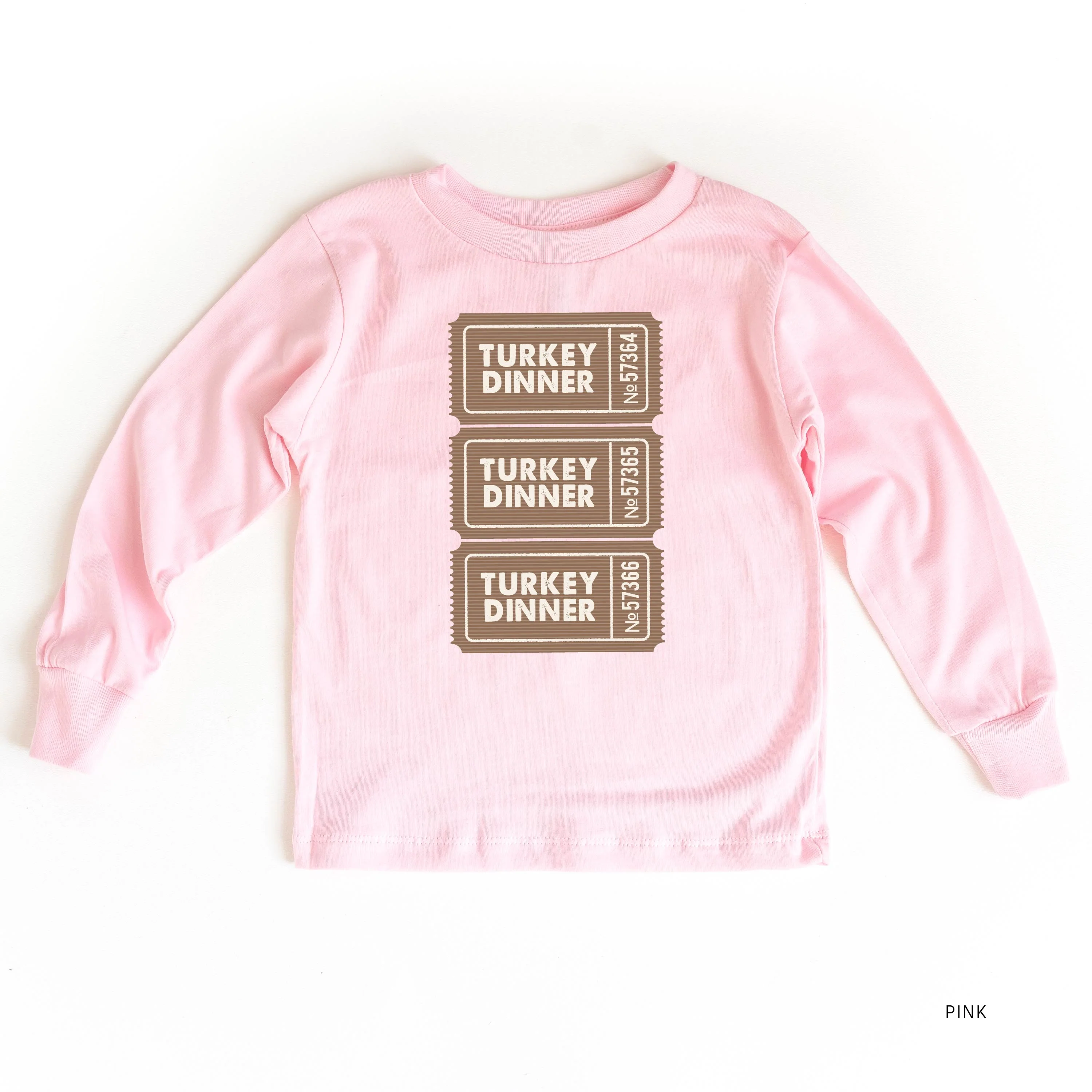 Turkey Dinner Tickets - Child Long Sleeve Tee - Image 2