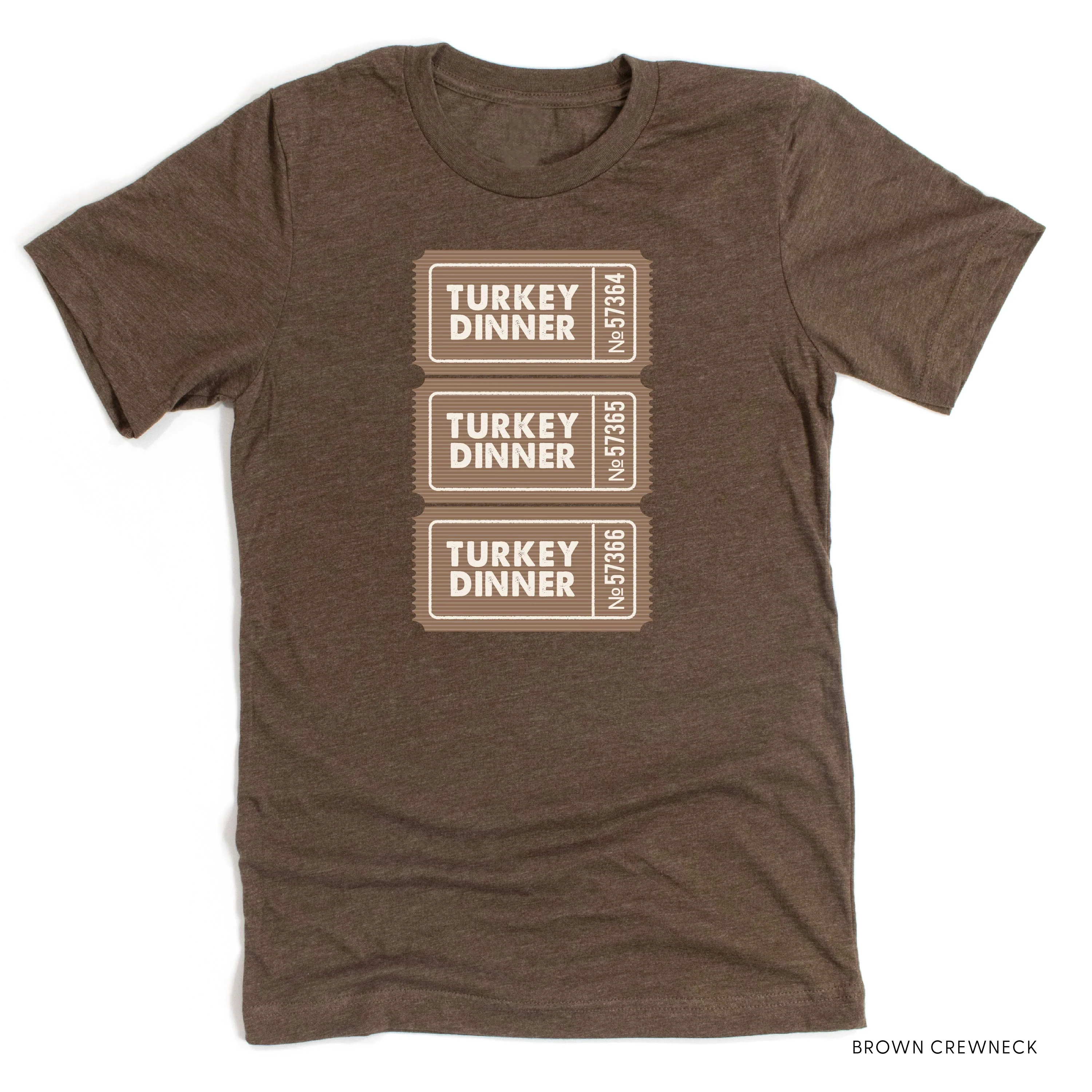 Turkey Dinner Tickets - Unisex Tee - Image 3