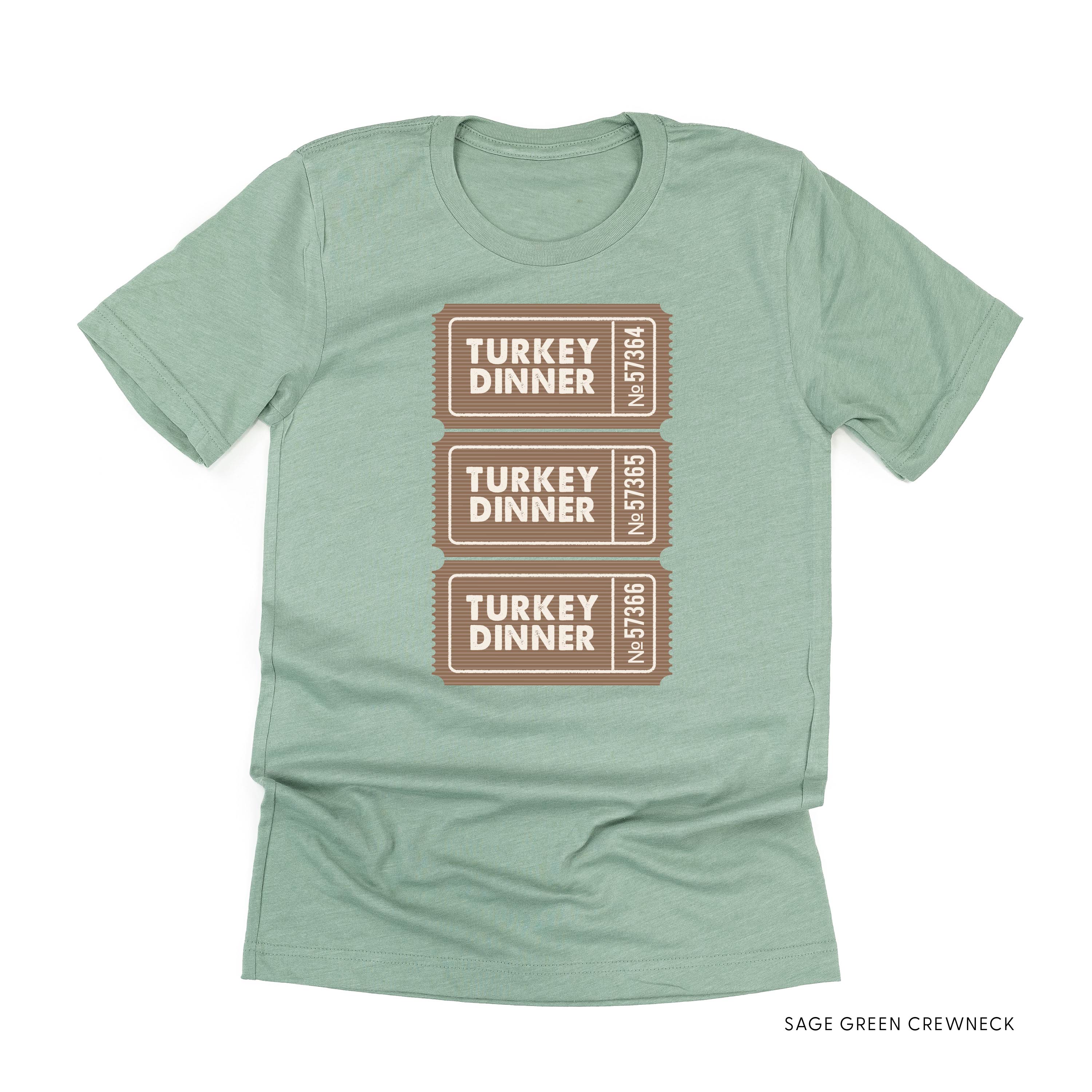 Turkey Dinner Tickets - Unisex Tee - Image 4