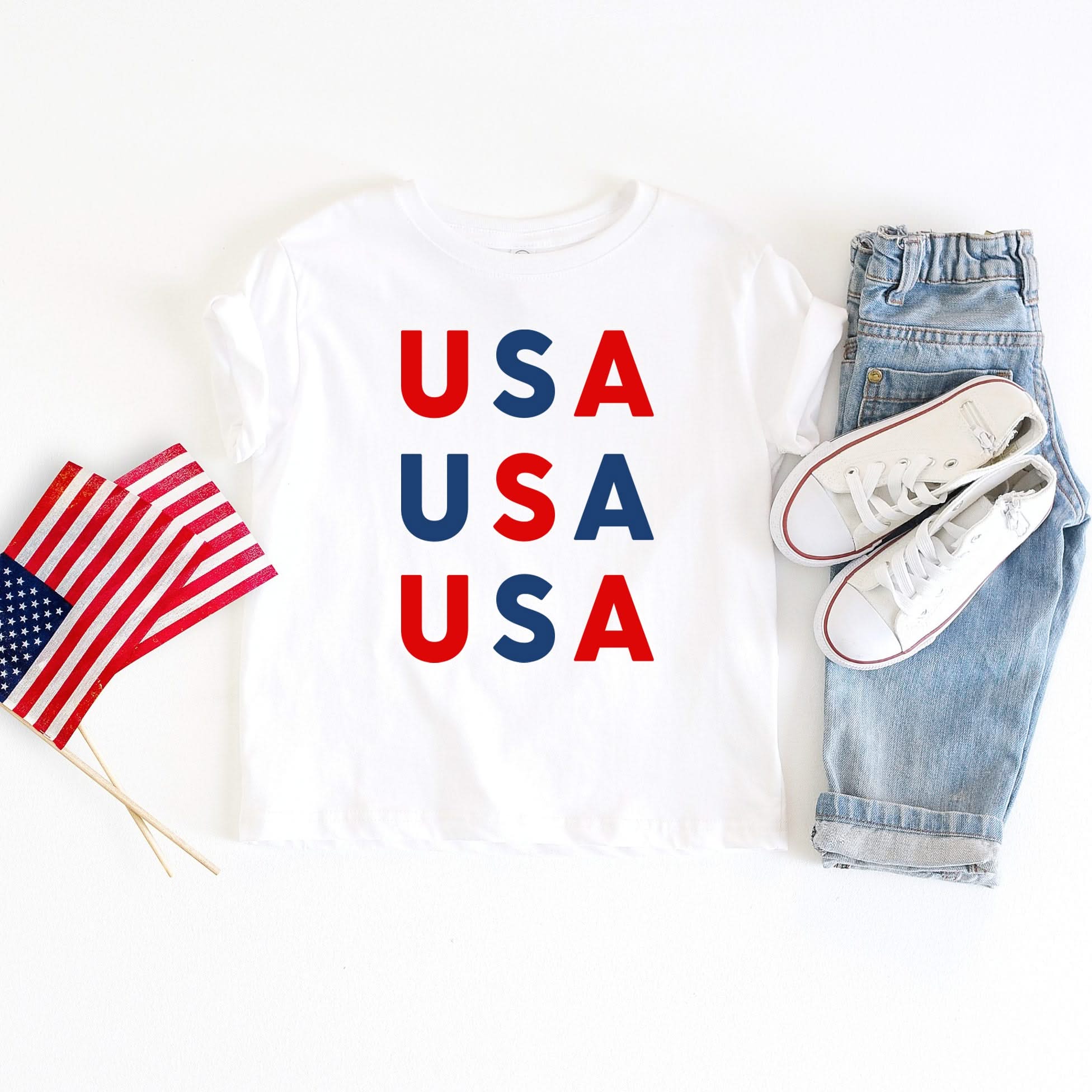 USA x3 - Child Tee