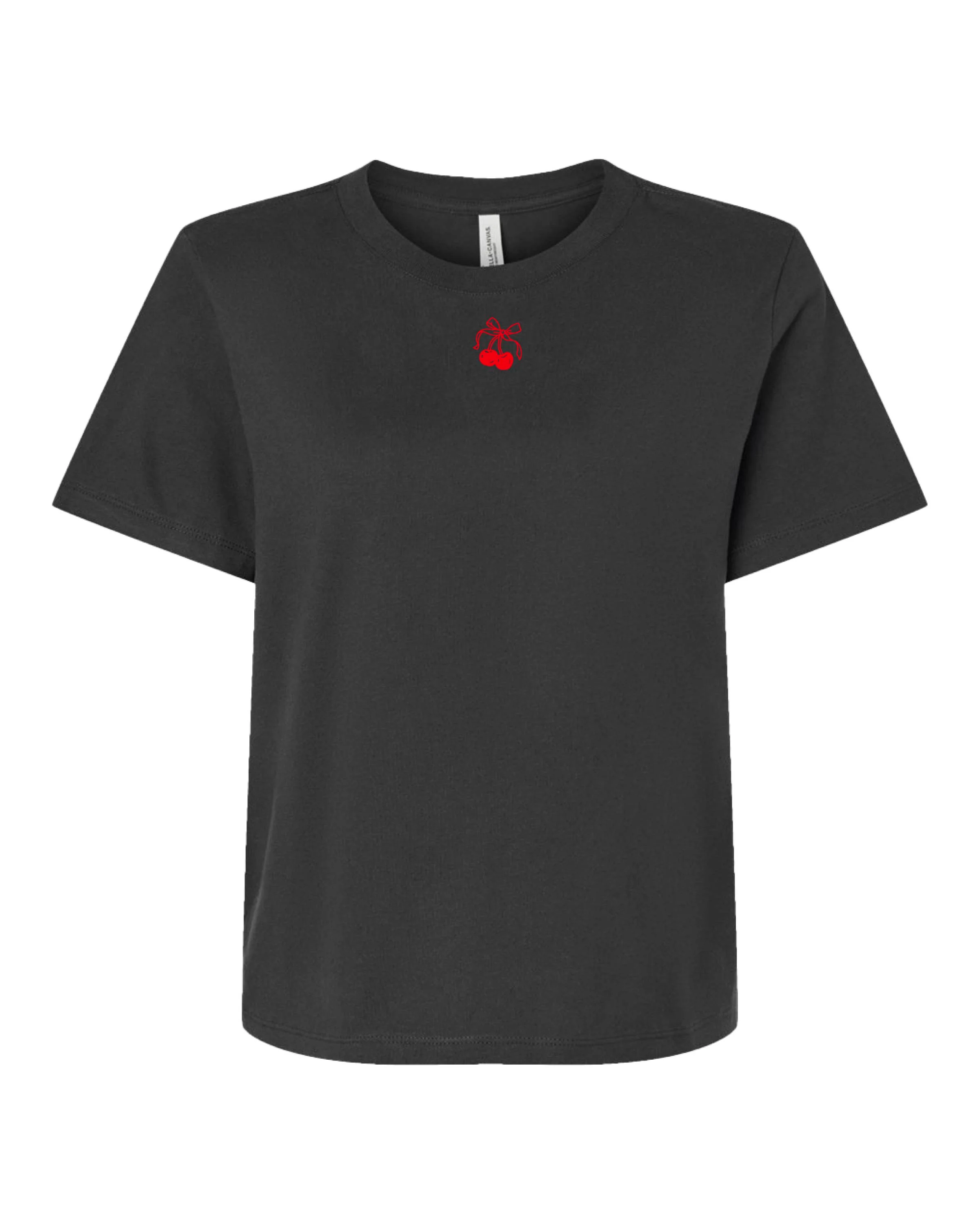 Valentine Mini Symbols Embroidered Tee – Women's Everyday Tee | Little Mama Shirt Shop - Image 10
