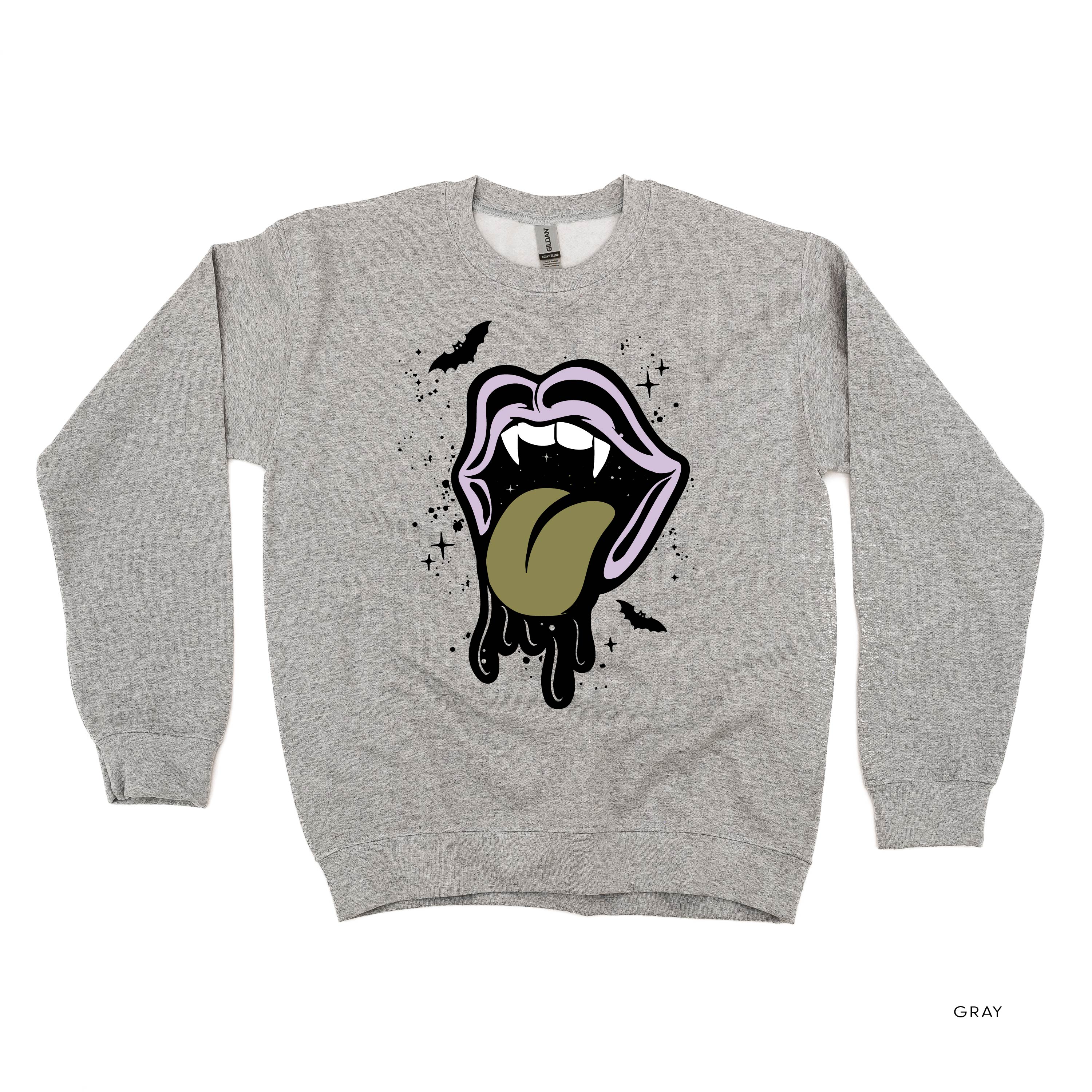 Vampire Drippy Mouth - Basic Fleece - Image 4