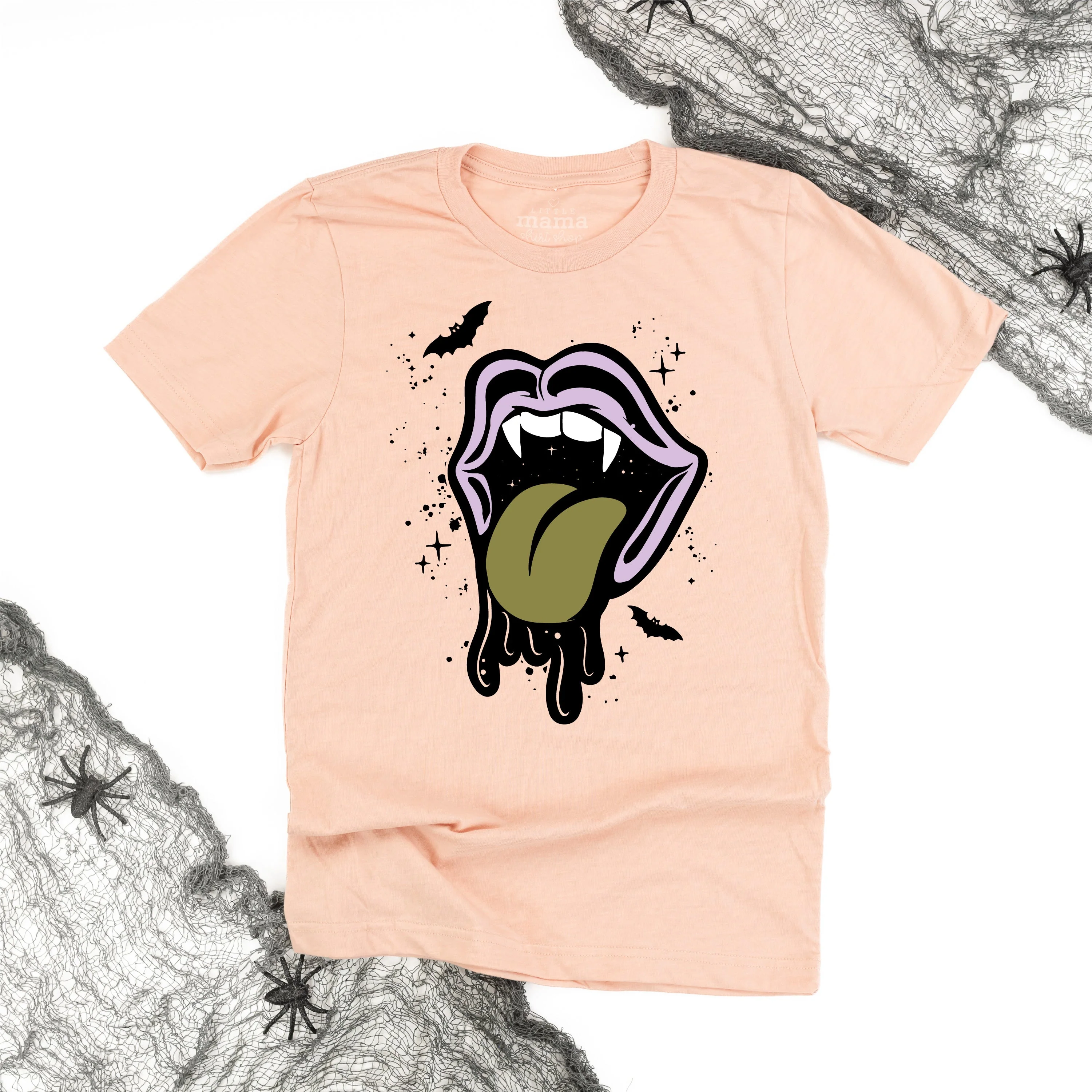 Vampire Drippy Mouth - Unisex Tee - Image 8