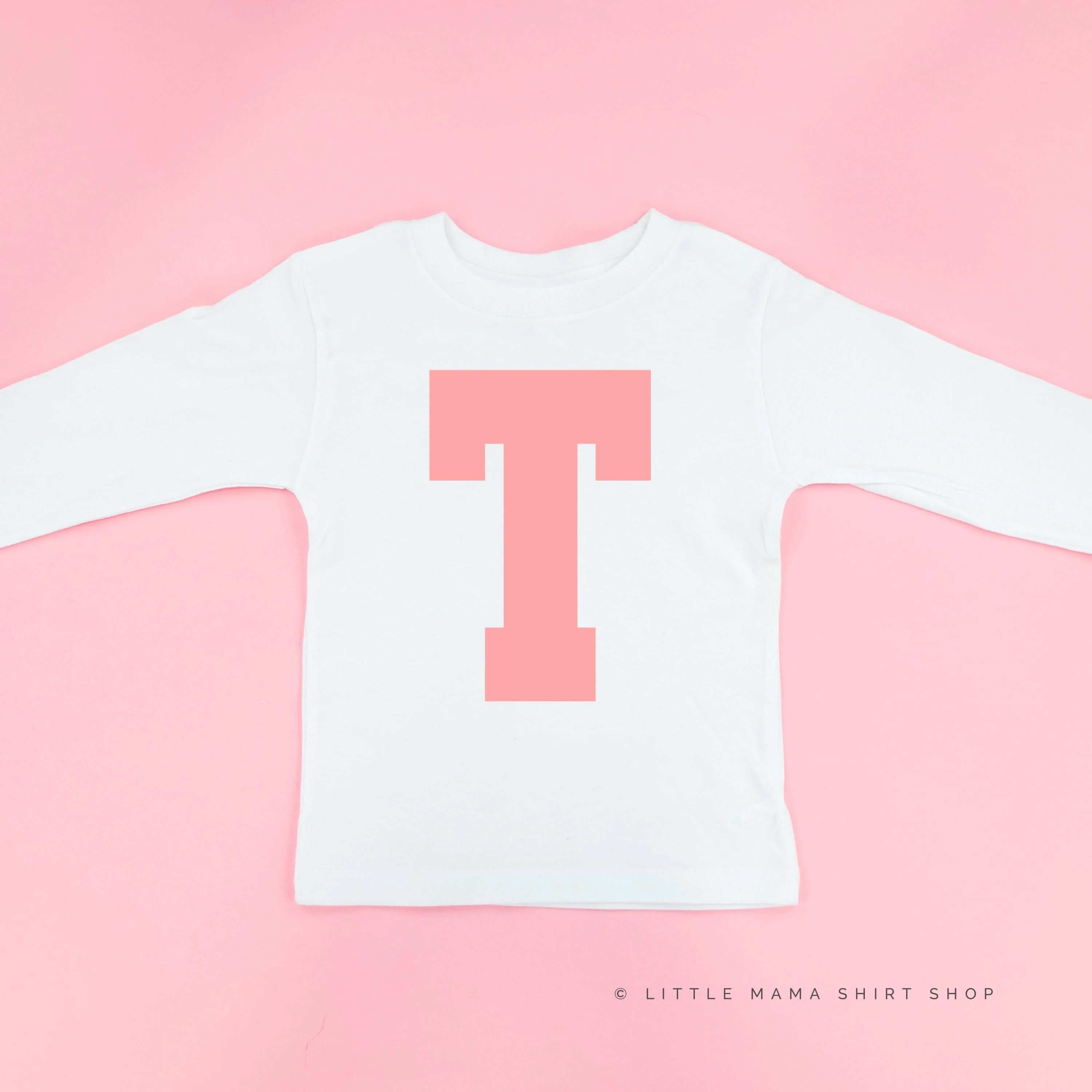 Varsity Initials - Child Long Sleeve Tee - Image 20