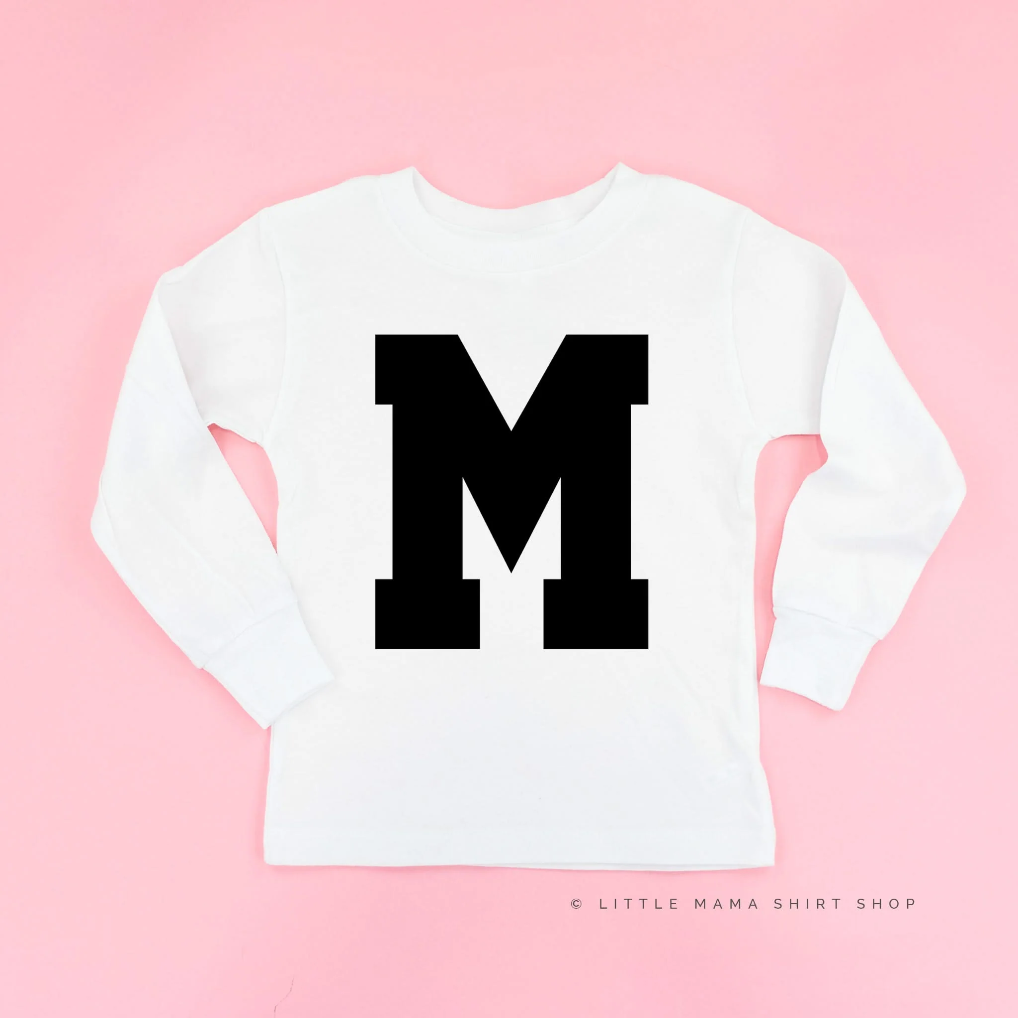 Varsity Initials - Child Long Sleeve Tee - Image 3