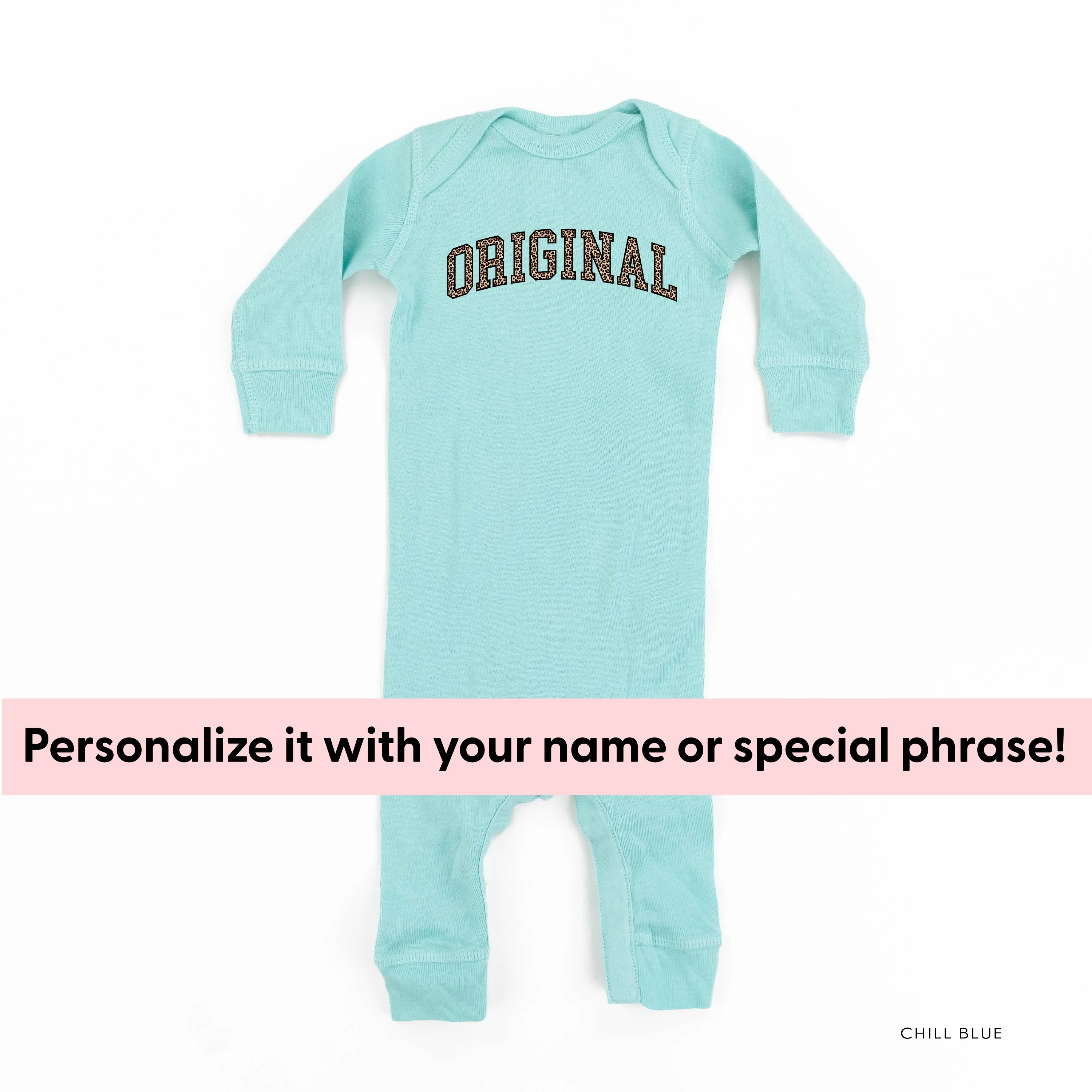 Varsity Leopard - Semi-Custom - Baby Sleeper - Image 4