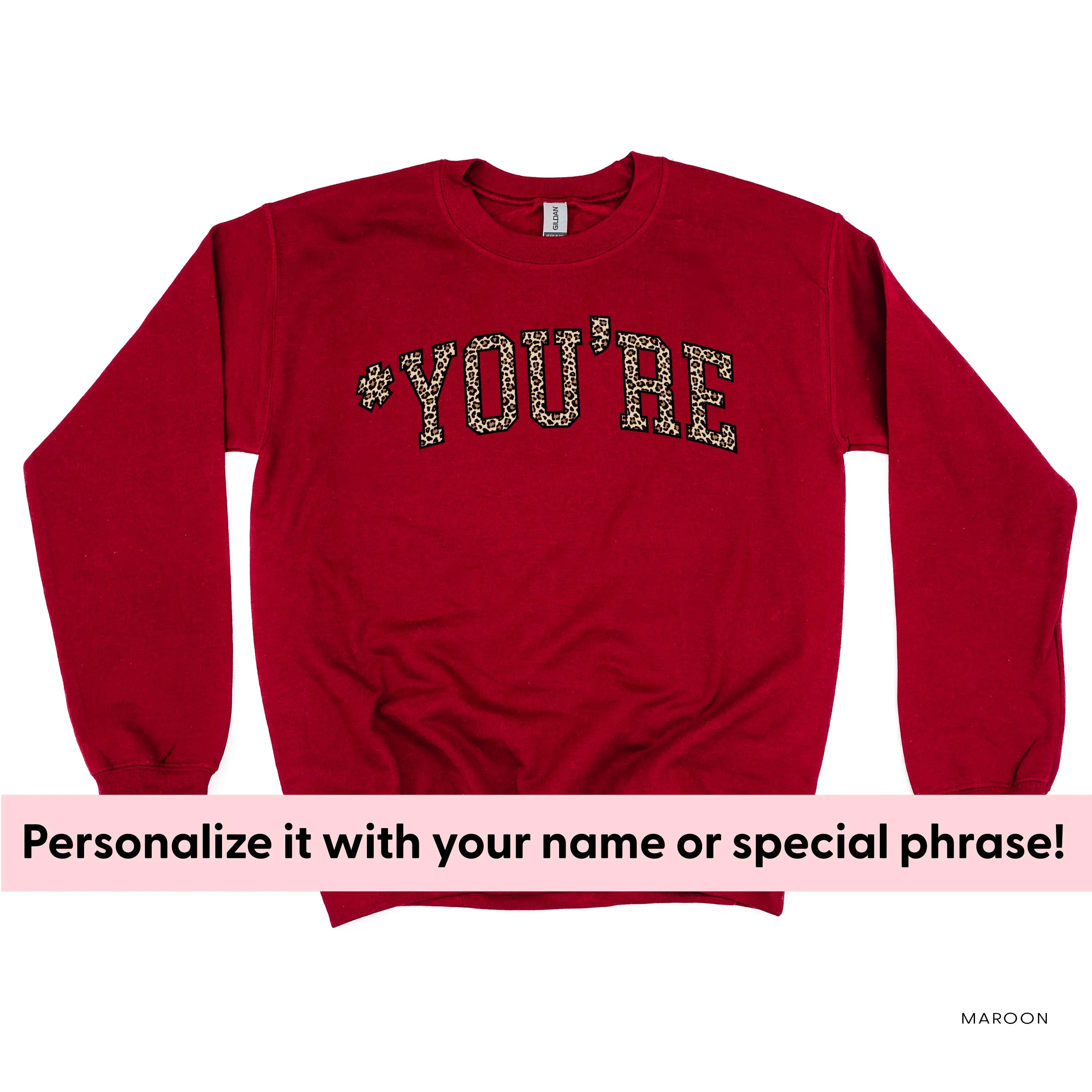 Varsity Leopard - Semi-Custom - BASIC Fleece - Image 5