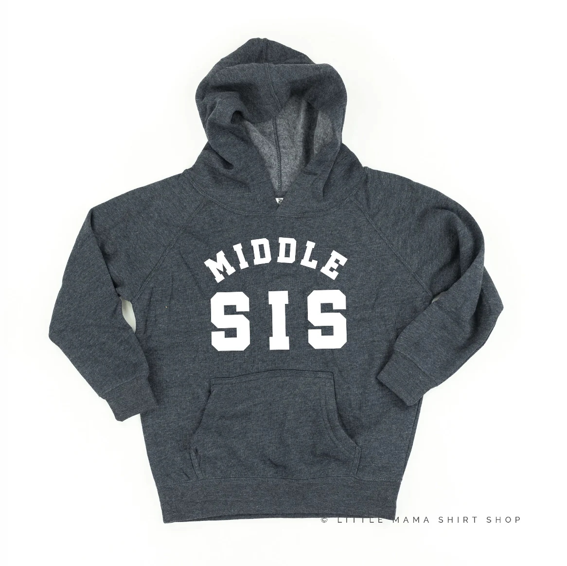 Varsity 'Sis' Sibling Tees - (Choose Your Role) - Child Hoodie - Image 2