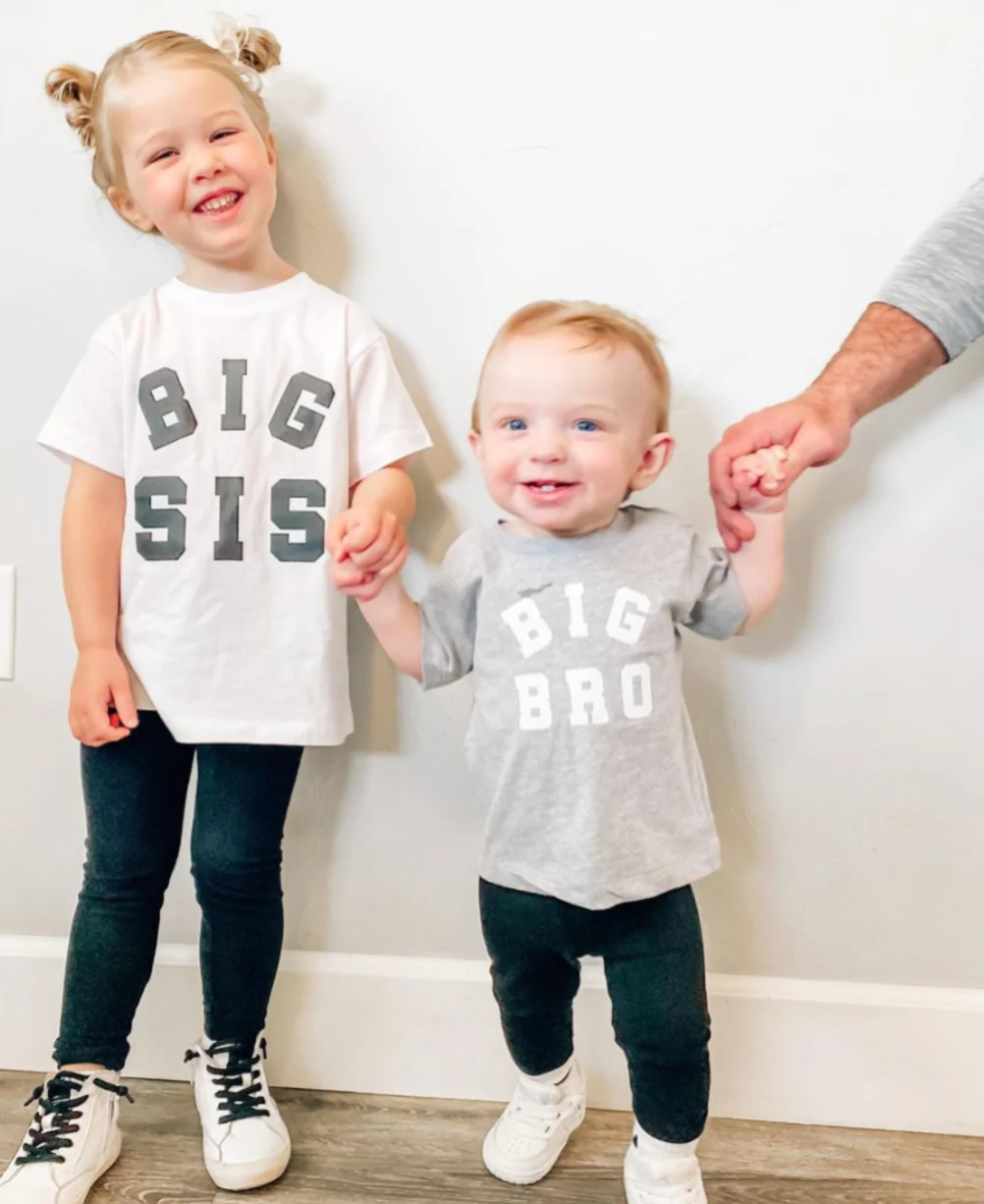 Varsity 'Sis' Sibling Tees - (Choose Your Role) - Child Tee - Image 3