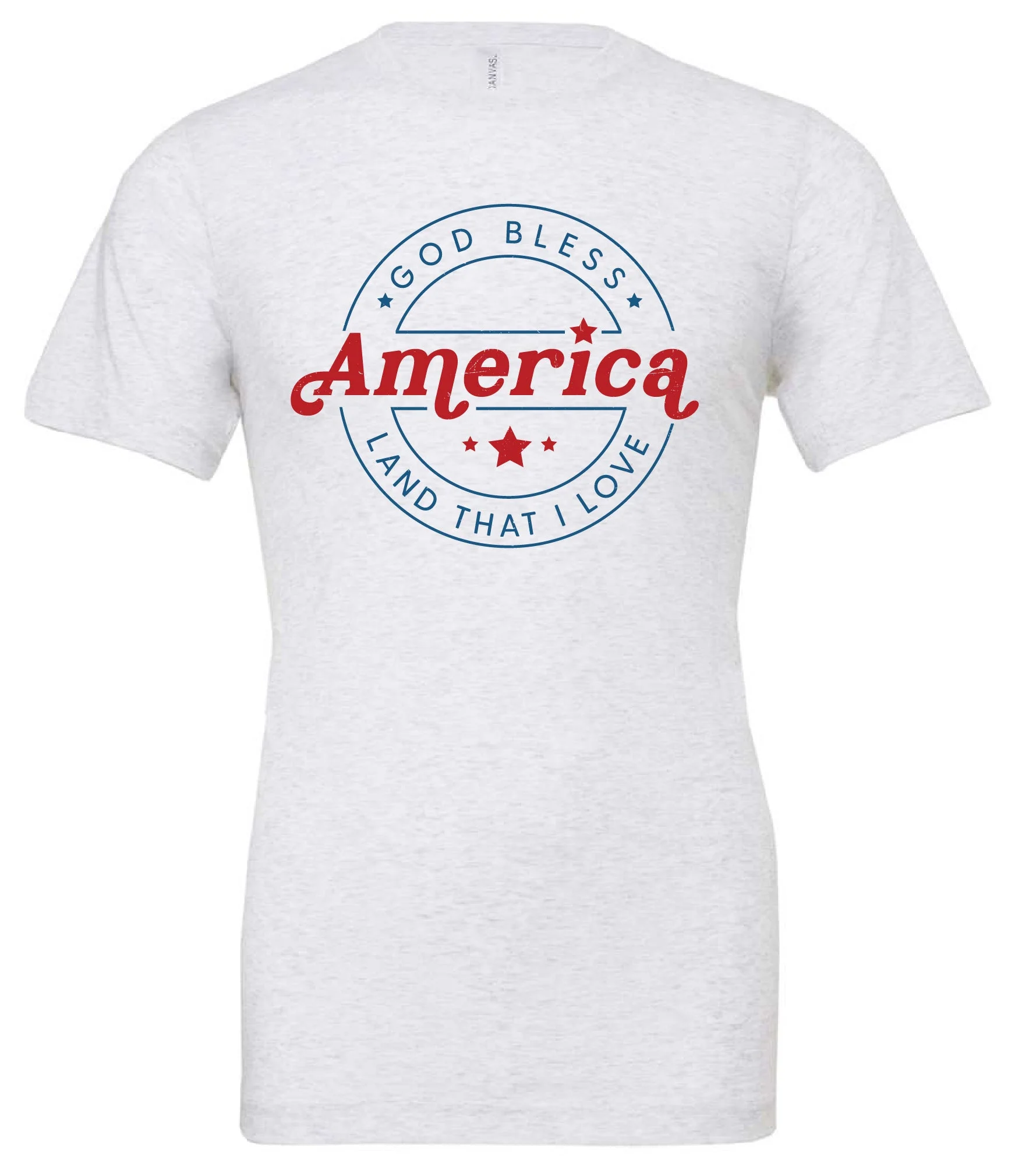 Vintage God Bless America - Unisex Tee - Image 5