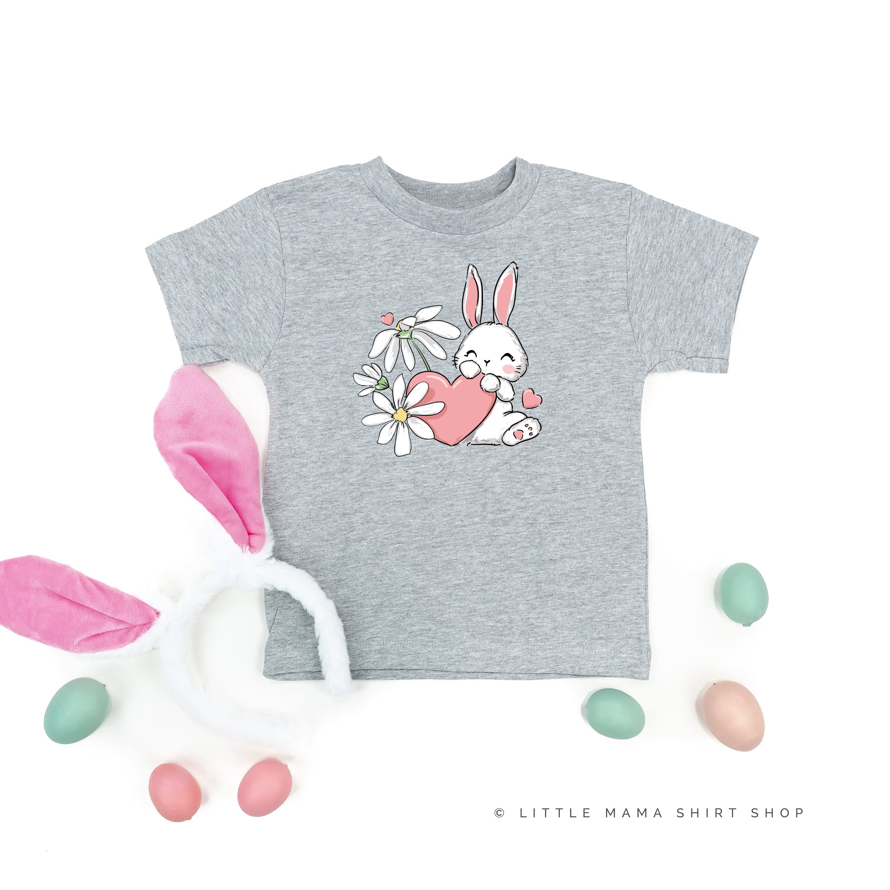 Vintage Love Bunny - Child Tee - Image 8