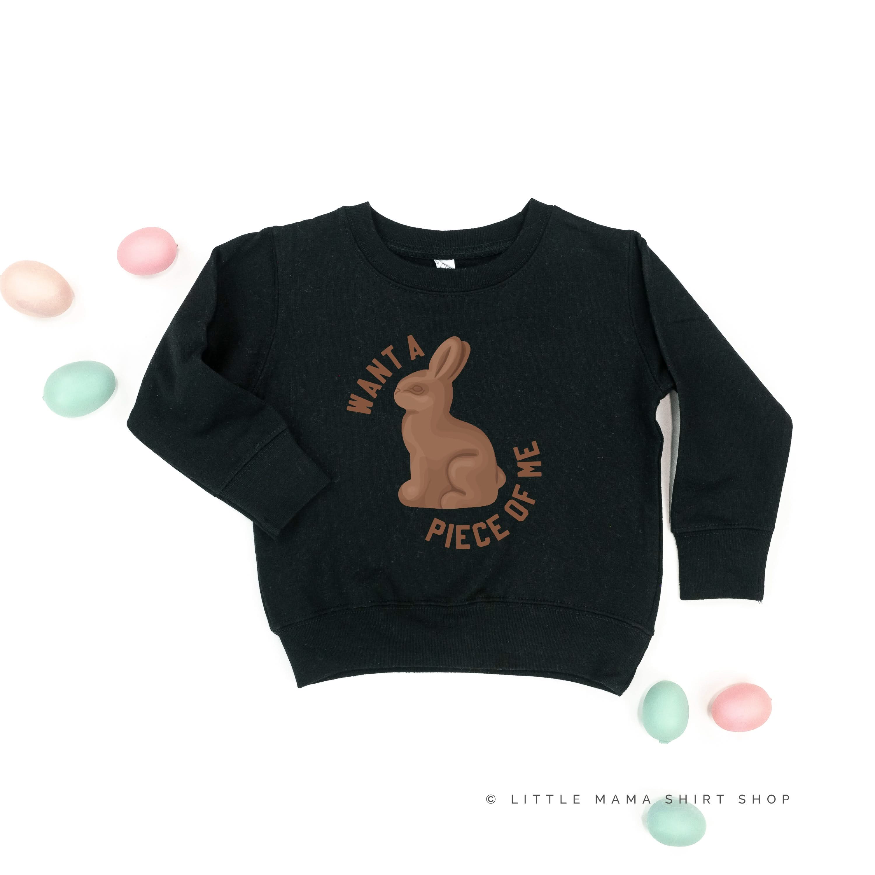 Want A Piece Of Me - Child Sweater - Image 4