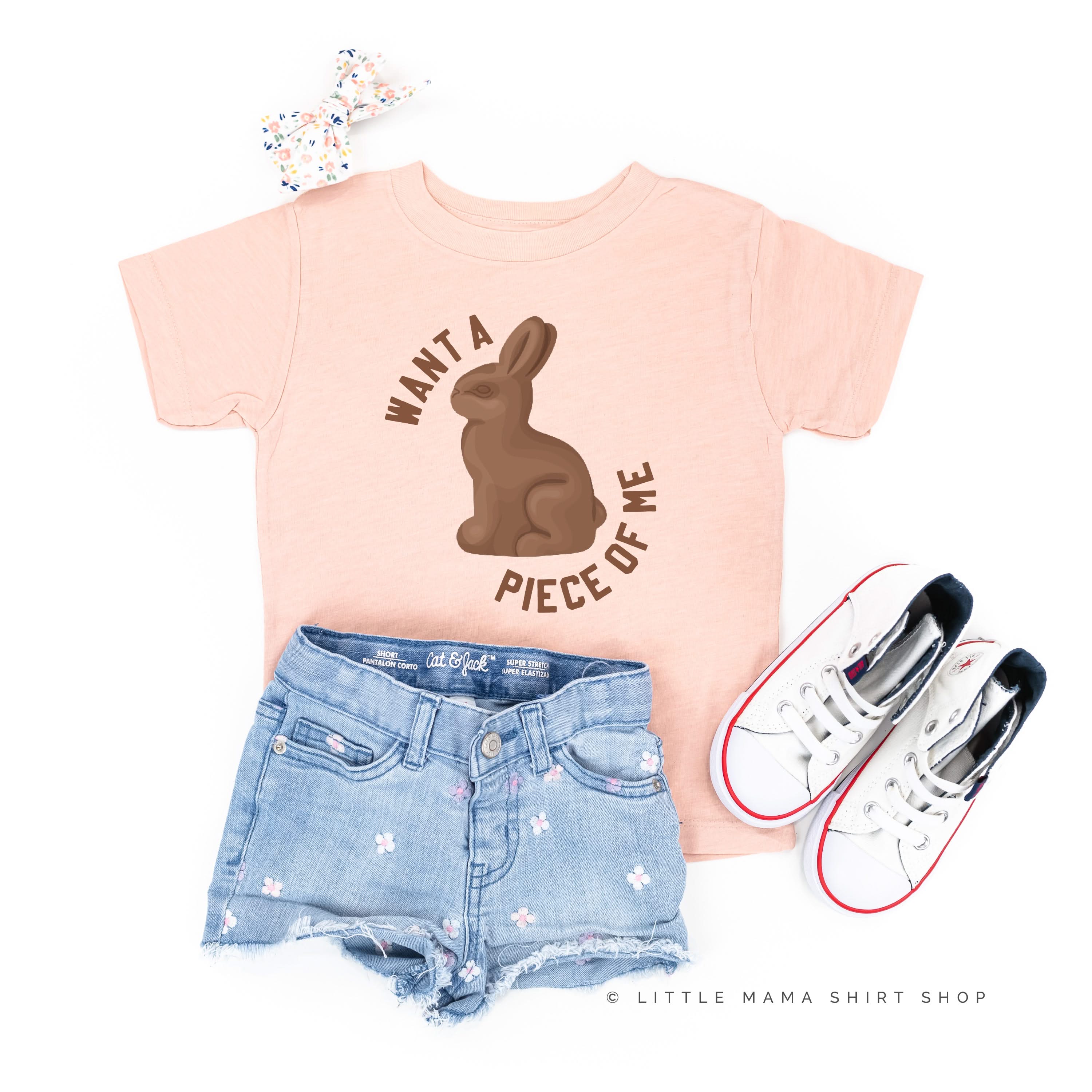 Want A Piece Of Me - Child Tee - Image 3