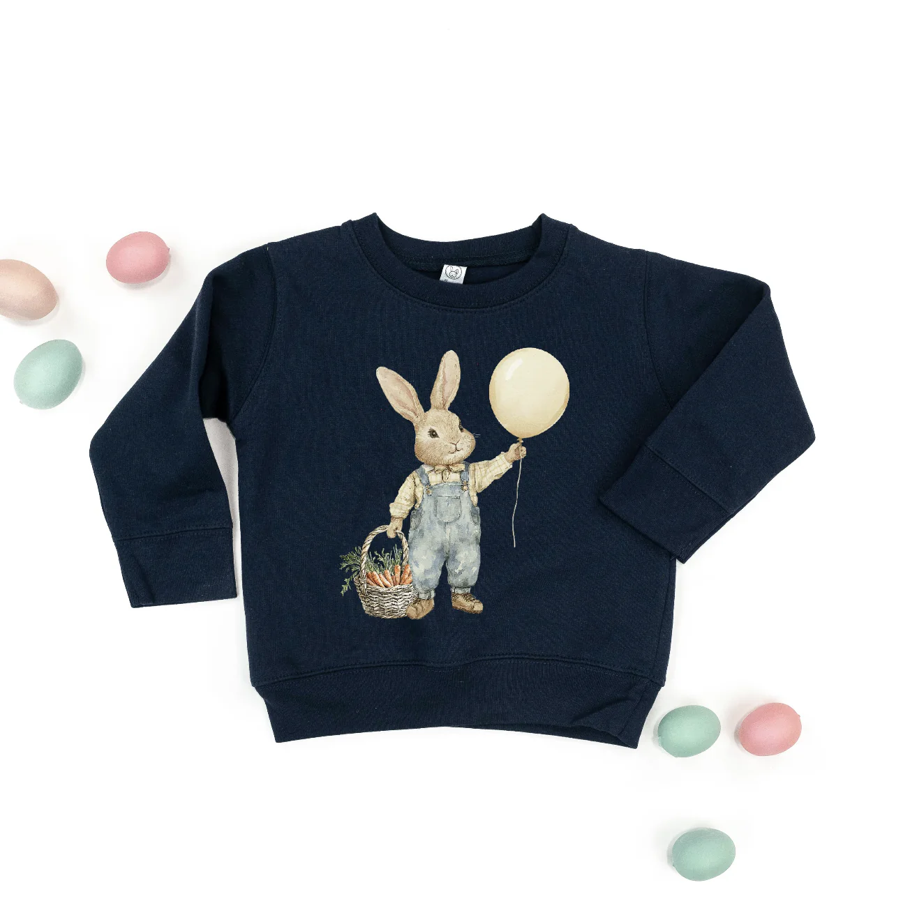 Watercolor Easter Animals - Child Sweater - Image 5